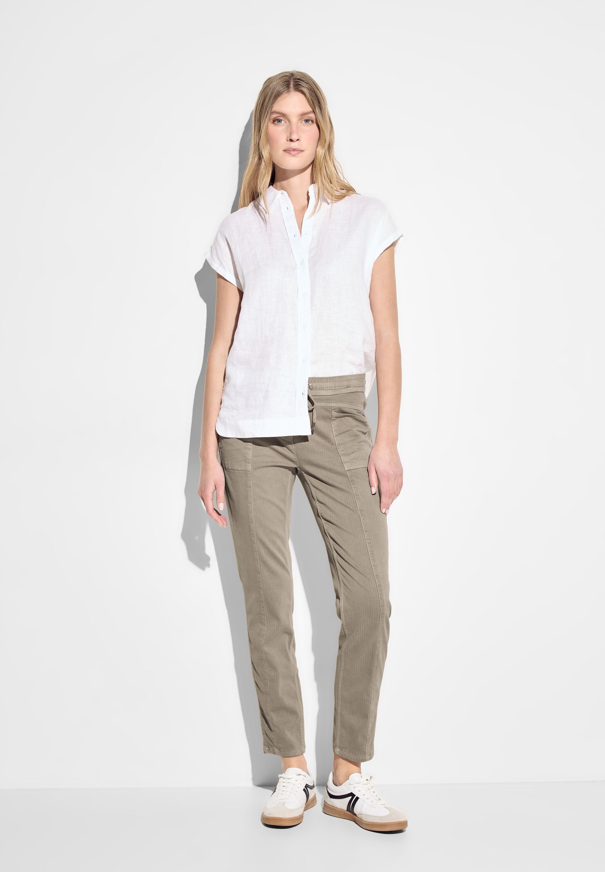 Cecil Jogginghose »Style Tracey«, mit feinen Streifen