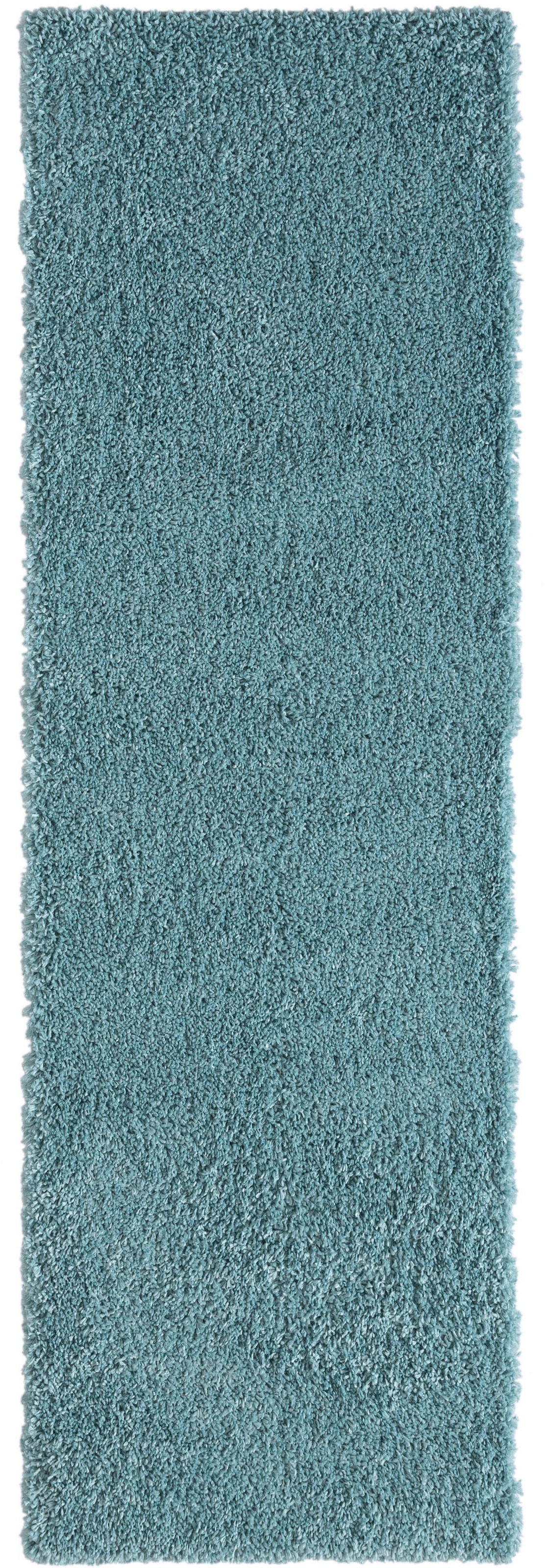 Myflair Möbel & Accessoires Hochflor-Läufer »My Shaggy«, rechteckig, 37 mm Höhe, Shaggy, Uni Farben, leicht glänzend, Microfaser, extra flauschig