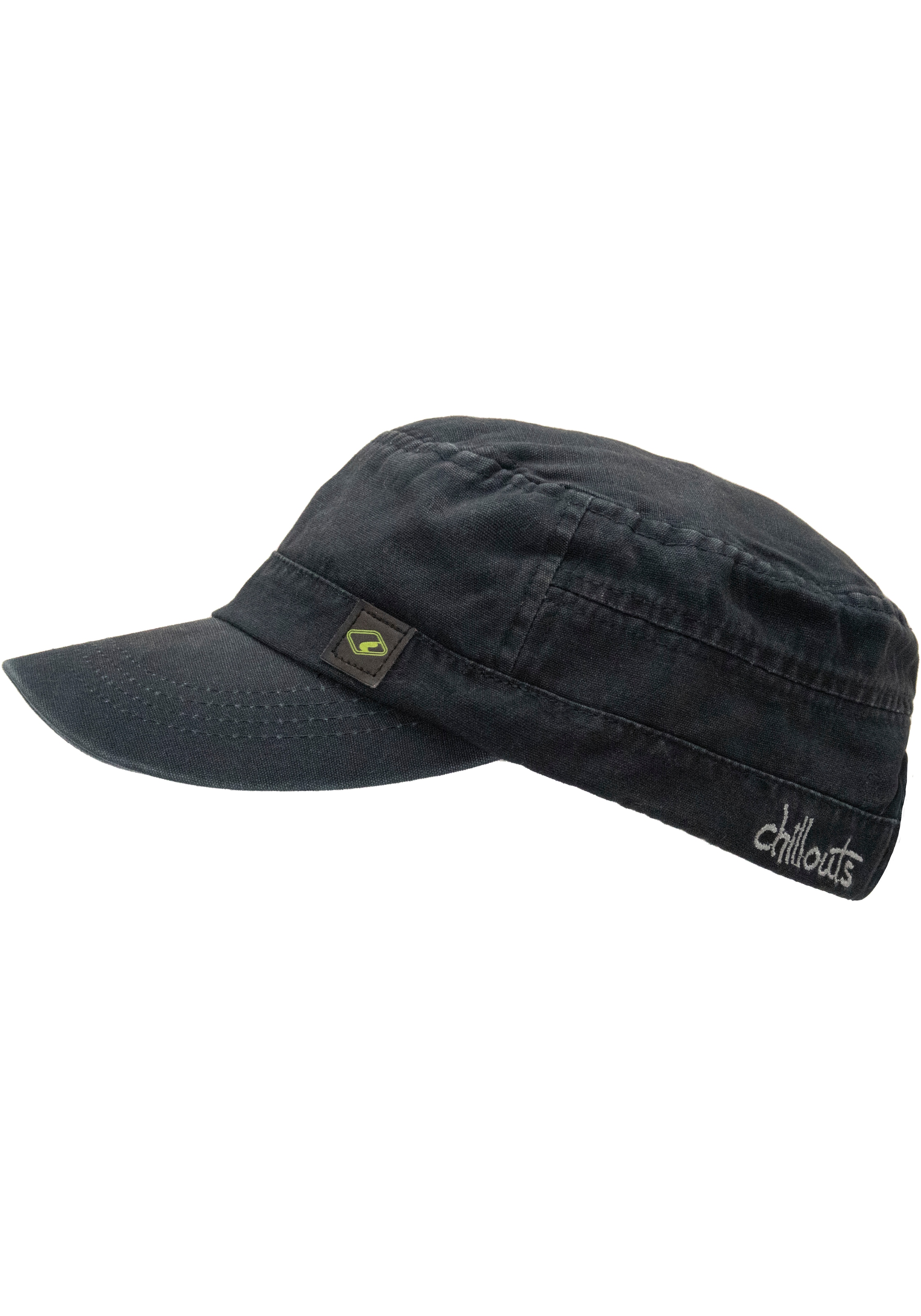 chillouts Army Cap »El Paso Hat«, aus reiner Baumwolle, atmungsaktiv, One Size