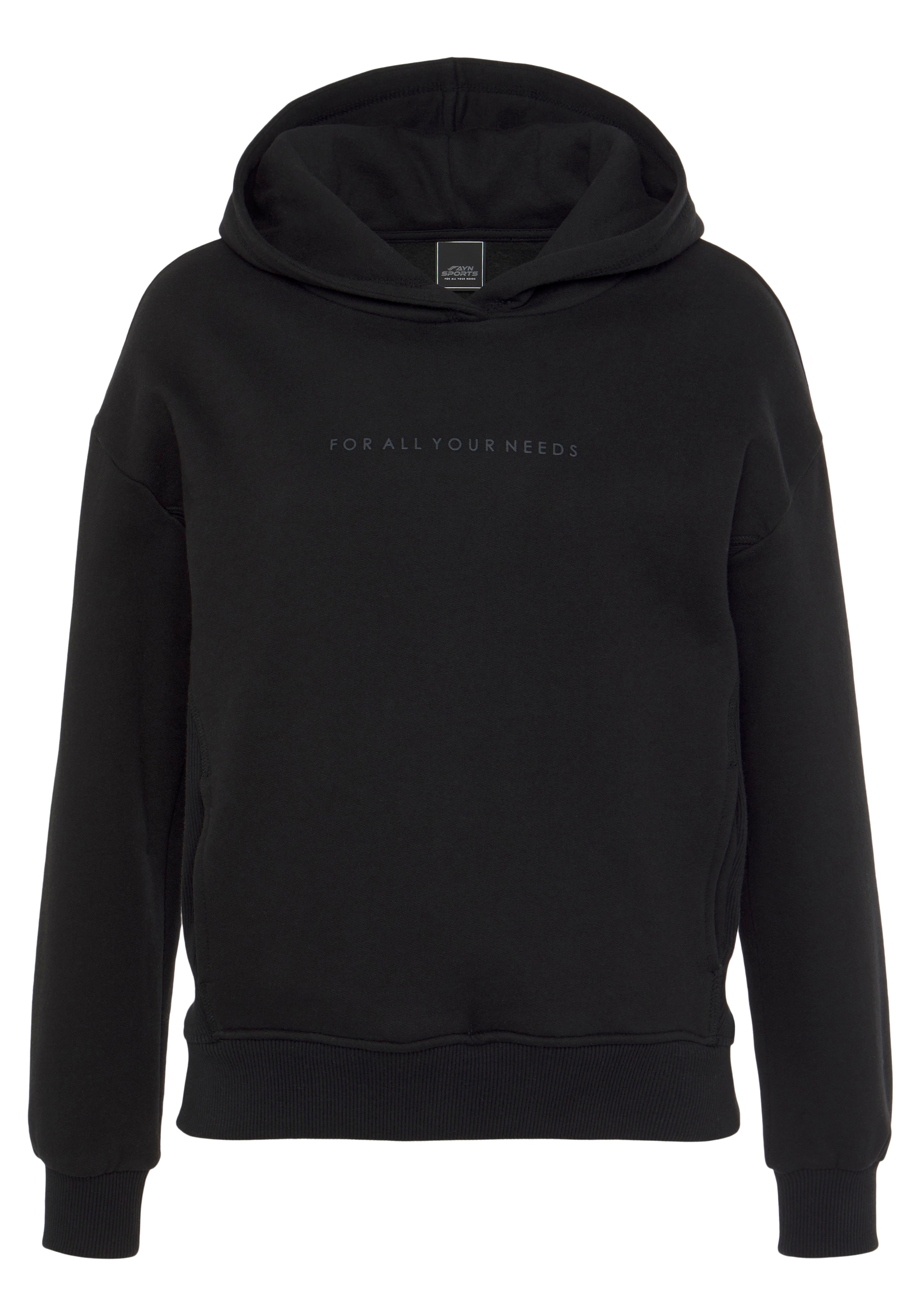 FAYN SPORTS Kapuzensweatshirt »Essential«, in Oversize Form