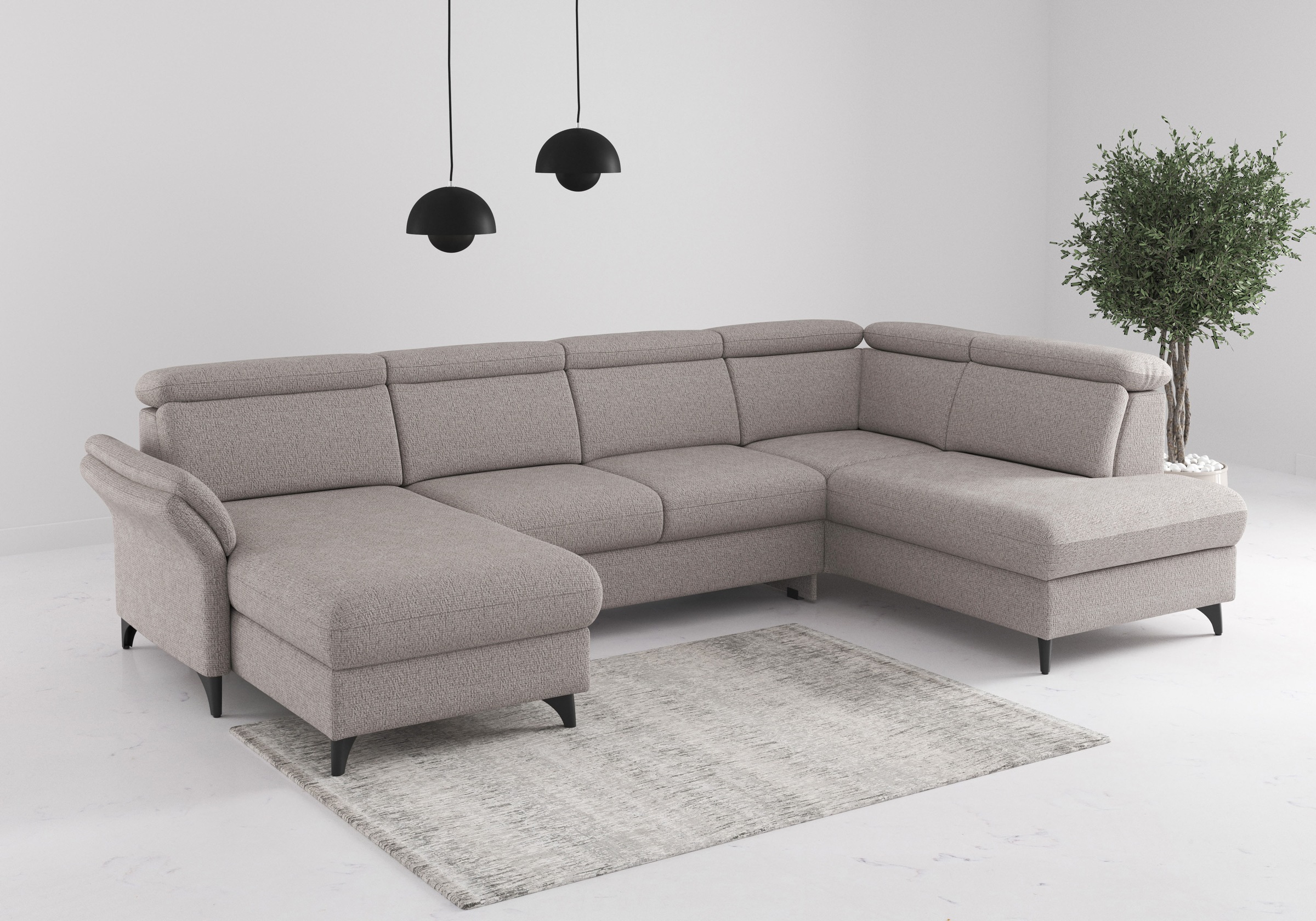 sit&more Wohnlandschaft »Glendale« inkl. Kopfteilverstellung,wahlweise mit günstig online kaufen