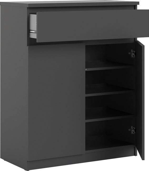 INOSIGN Kommode »Naia«, abgerundete Schubladenkanten auf Metallgleiter, Breite 80,2 cm