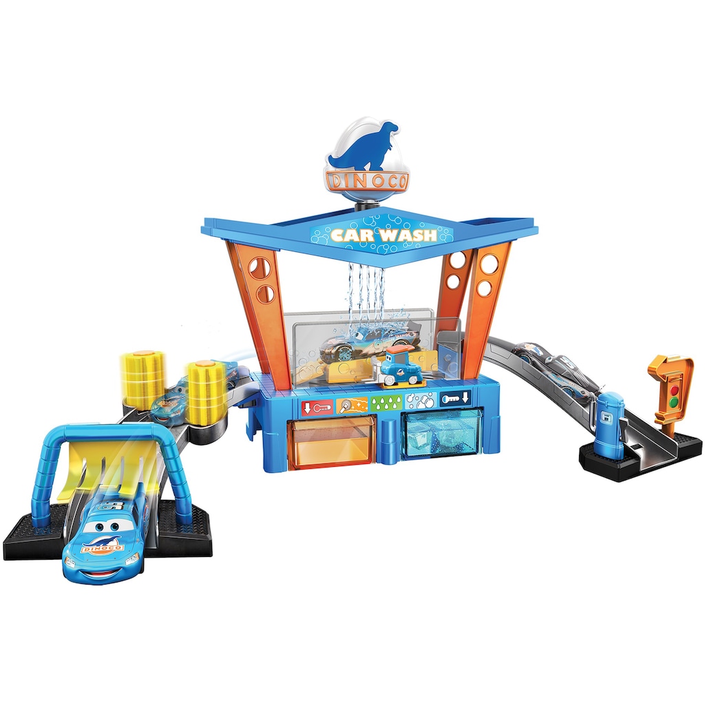 Mattel® Spiel-Gebäude »Disney Pixar Cars, Farbwechsel Dinoco Autowaschanlage«