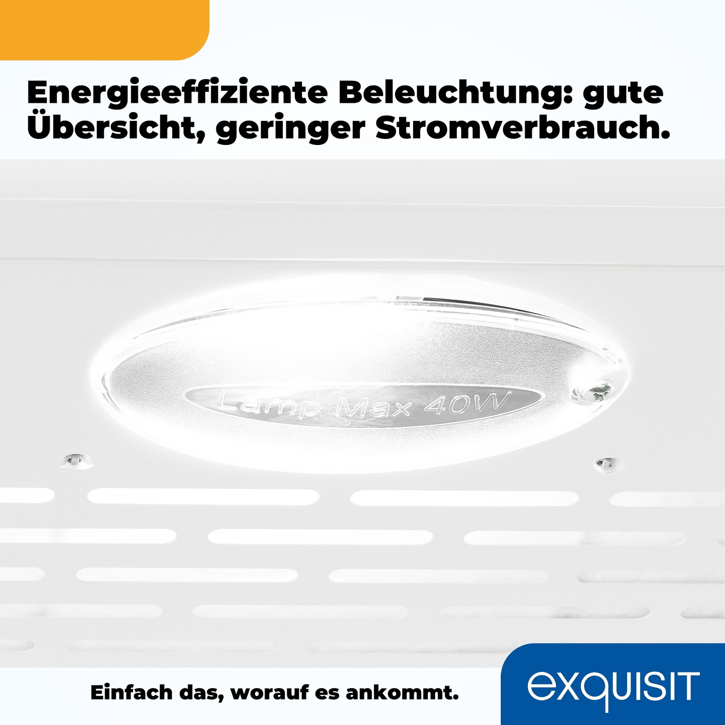 exquisit Unterbauhaube »UBH 08-2.2«