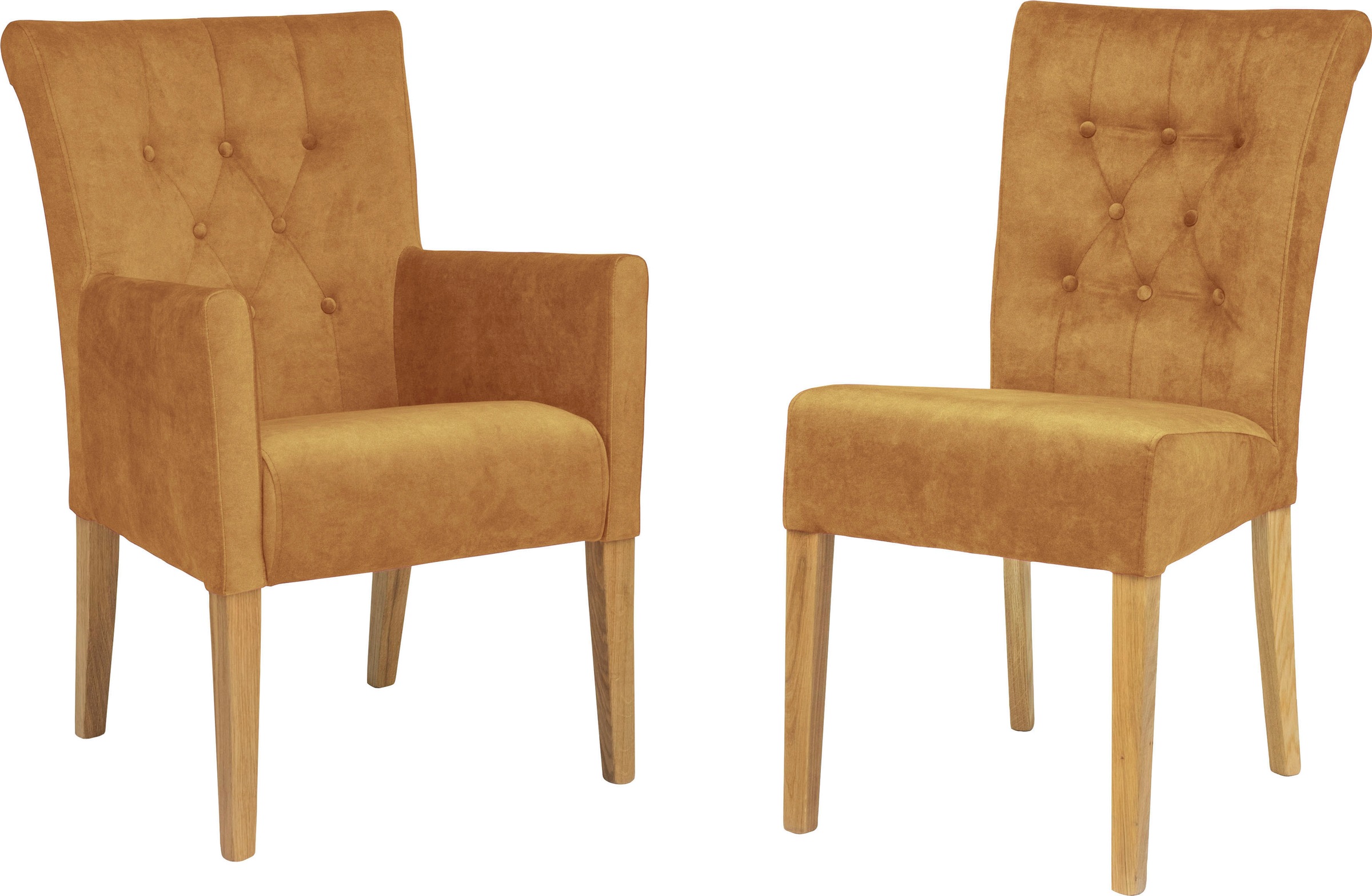 Home affaire Polsterstuhl »Queen« (Set) 2 Stk.Esszimmerstuhl mit Knopfheftung, 2er, 4er oder 6er-Set