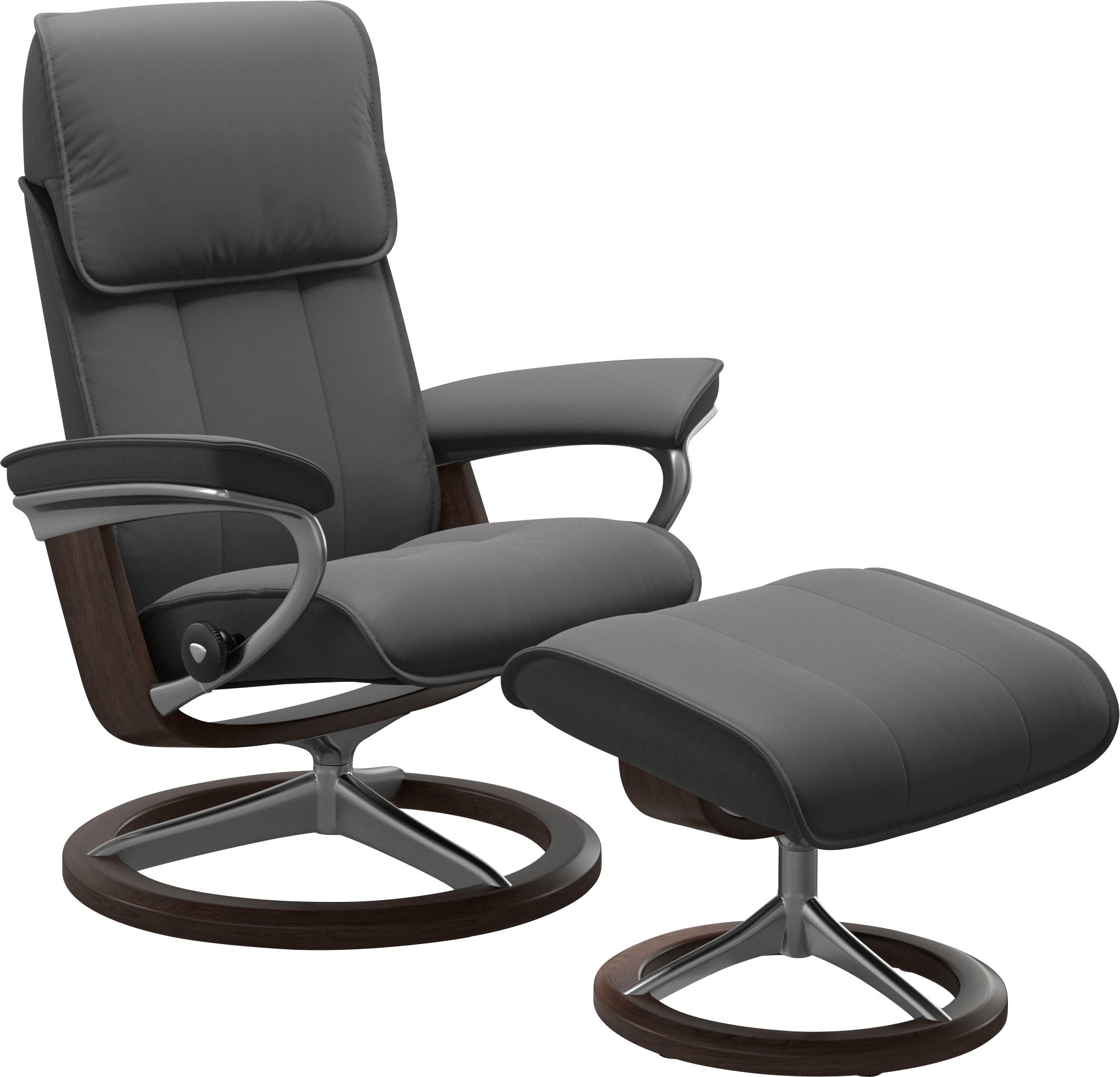 Raten M Base, »Admiral«, Größe & Gestell kaufen Stressless® Relaxsessel auf Signature Wenge mit L,