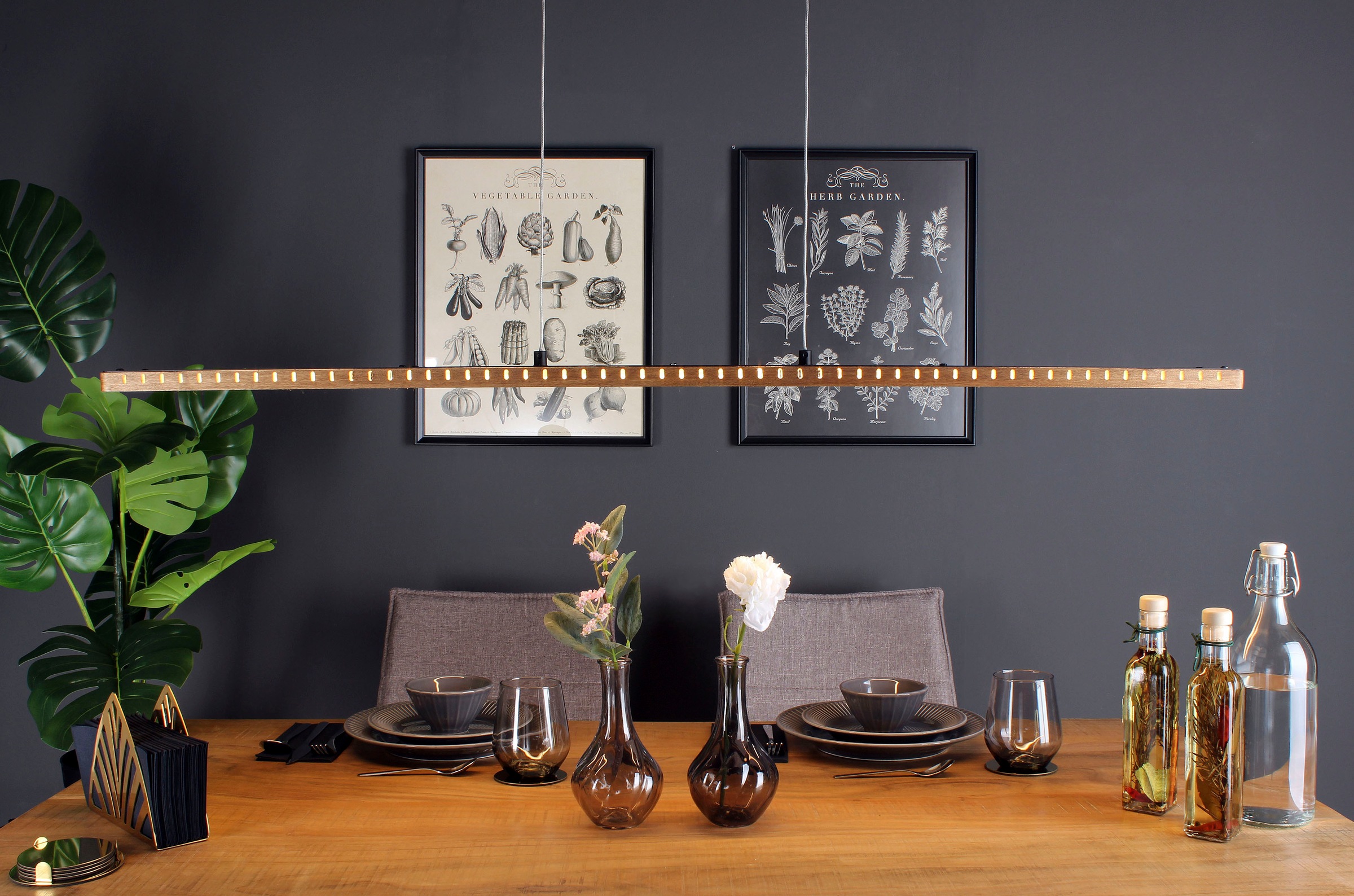 LUCE Design LED Pendelleuchte »Solaris«, Leuchtmittel LED-Modul | LED fest integriert