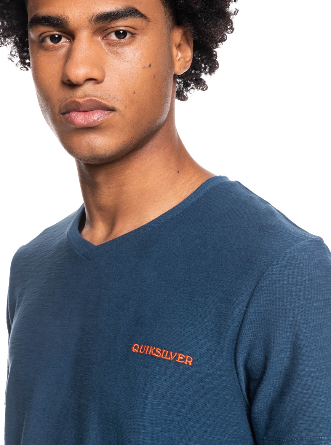 Quiksilver V-Shirt »Slub«