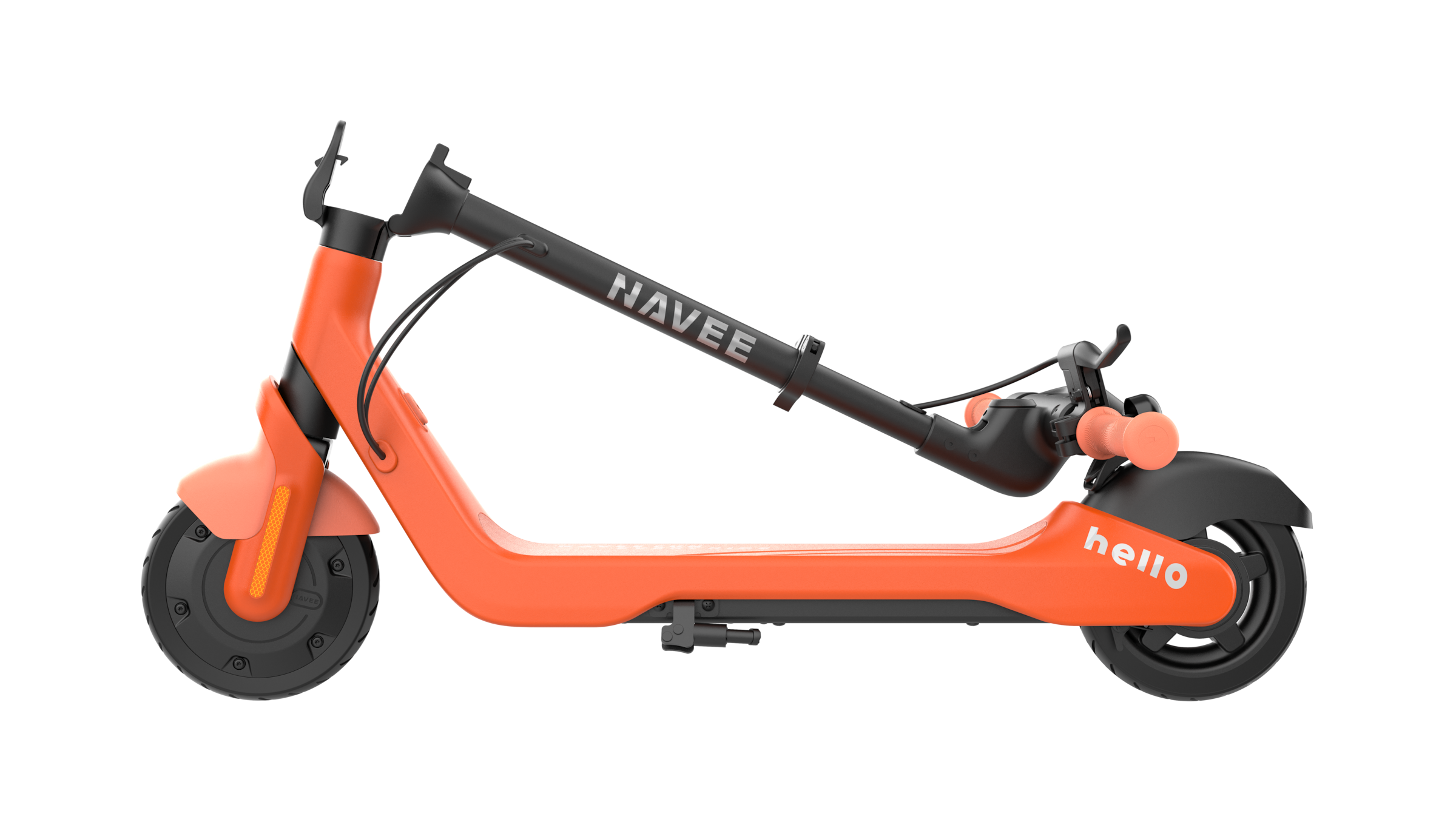 NAVEE E-Scooter »Electric Kids Scooter K100 Pro« 16 km/h 11 km IPX4, App‑Geschwindigkeitslimit, RGB‑Licht