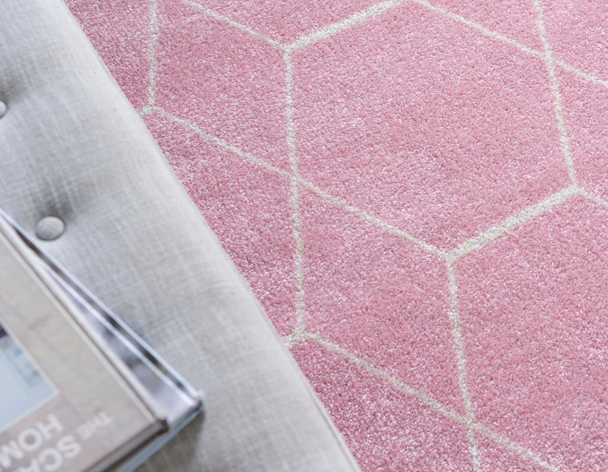 Myflair Möbel & Accessoires Teppich »Crosses Frieze, LAGERRÄUMUNG!«, rechteckig, 8 mm Höhe, Kurzflor, gewebt, modernes Design, ideal im Wohnzimmer & Schlafzimmer