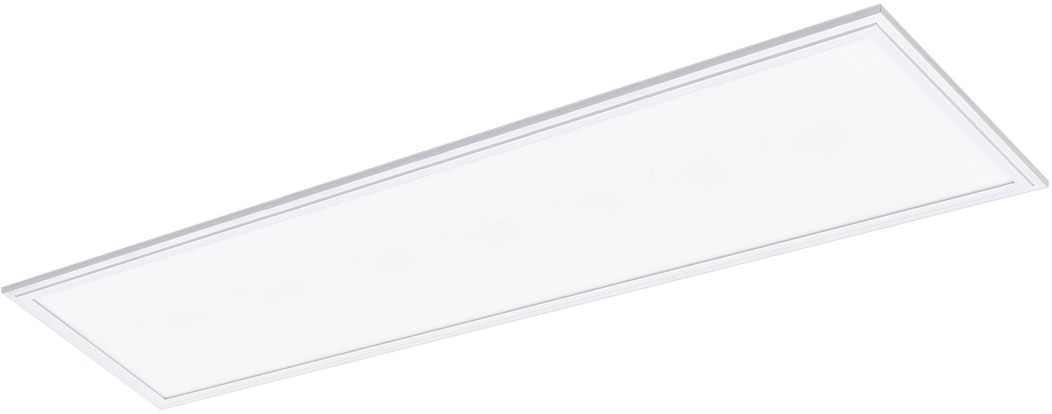 EGLO Rasterleuchte "Salobrena 1 Einbauleuchte, Deckenlampe, Aluminium, Kunststoff, Lampe", weiß, 1, H: 1,1cm, 1 Stk., Leuchten, Rasterleuchte - L120 x B30 x H1,1 cm - weiß - 33W inkl., Rasterleuchte