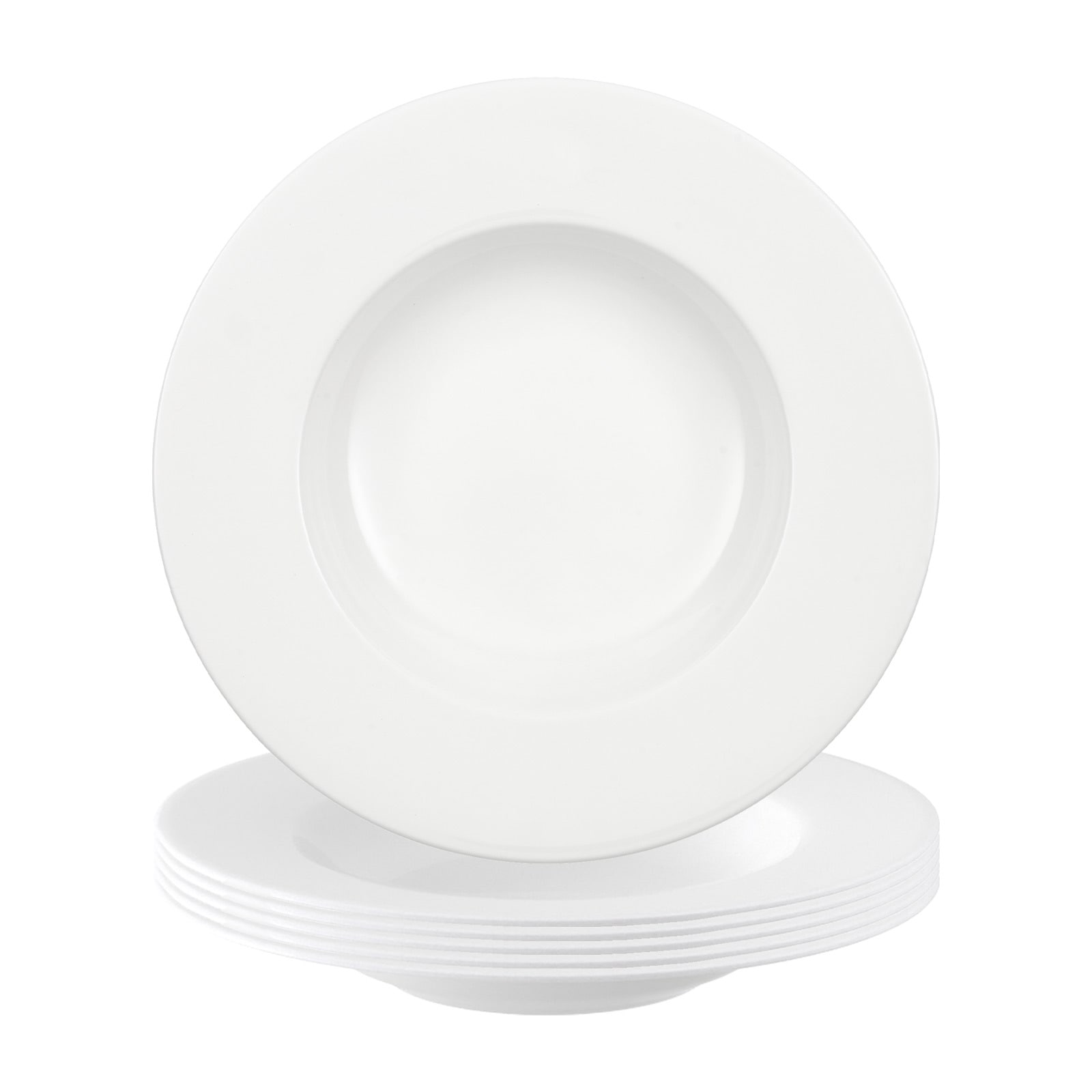 Villeroy & Boch Suppenteller »Suppenteller Anmut ø 24,8 cm 6er Set weiß« günstig online kaufen