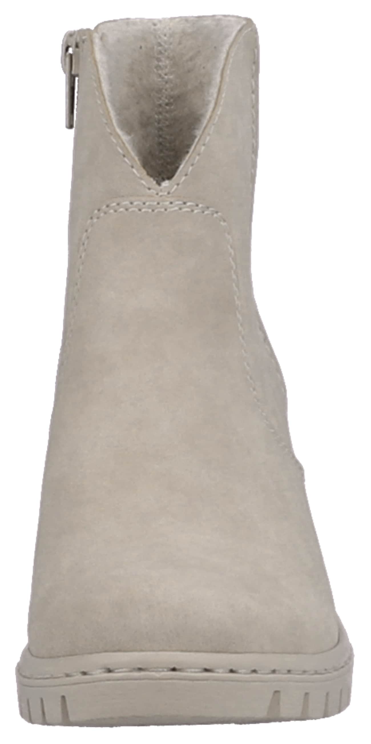 Rieker Ankleboots, Stiefelette, Plateauboots, Blockabsatz, in eleganter Optik