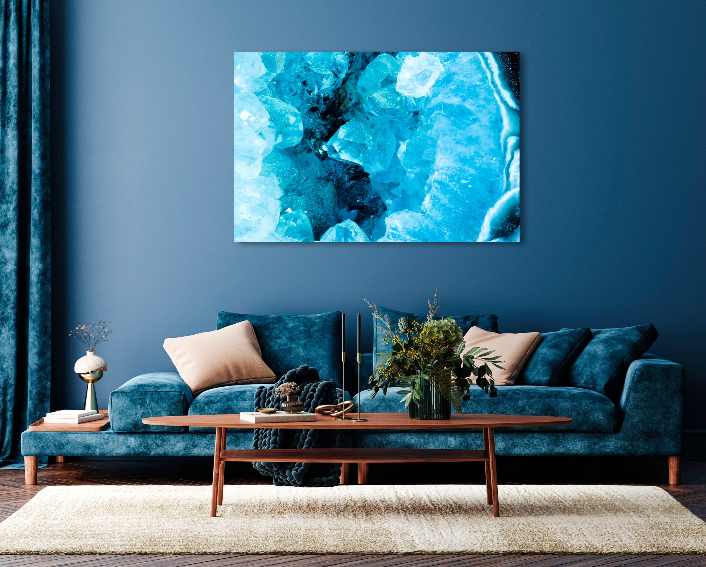 queence Acrylglasbild »Egus«, Abstrakt-Stein-Kunst-Spa-Spa Bilder, (1 St.), günstig online kaufen