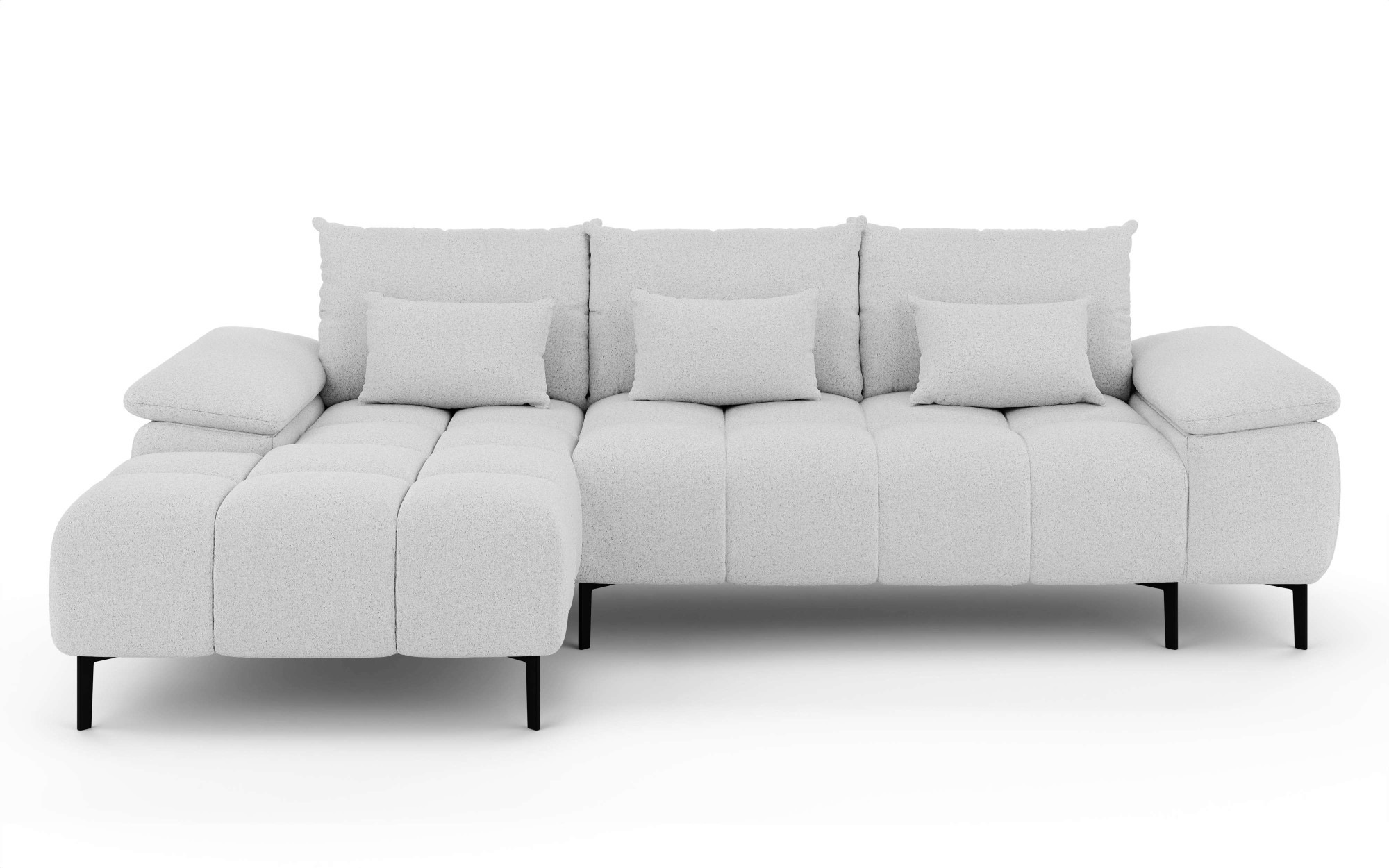 INOSIGN Ecksofa »DROMARA Schlafsofa mit Bettkasten, Maße: B/T/H 277/141/91 günstig online kaufen