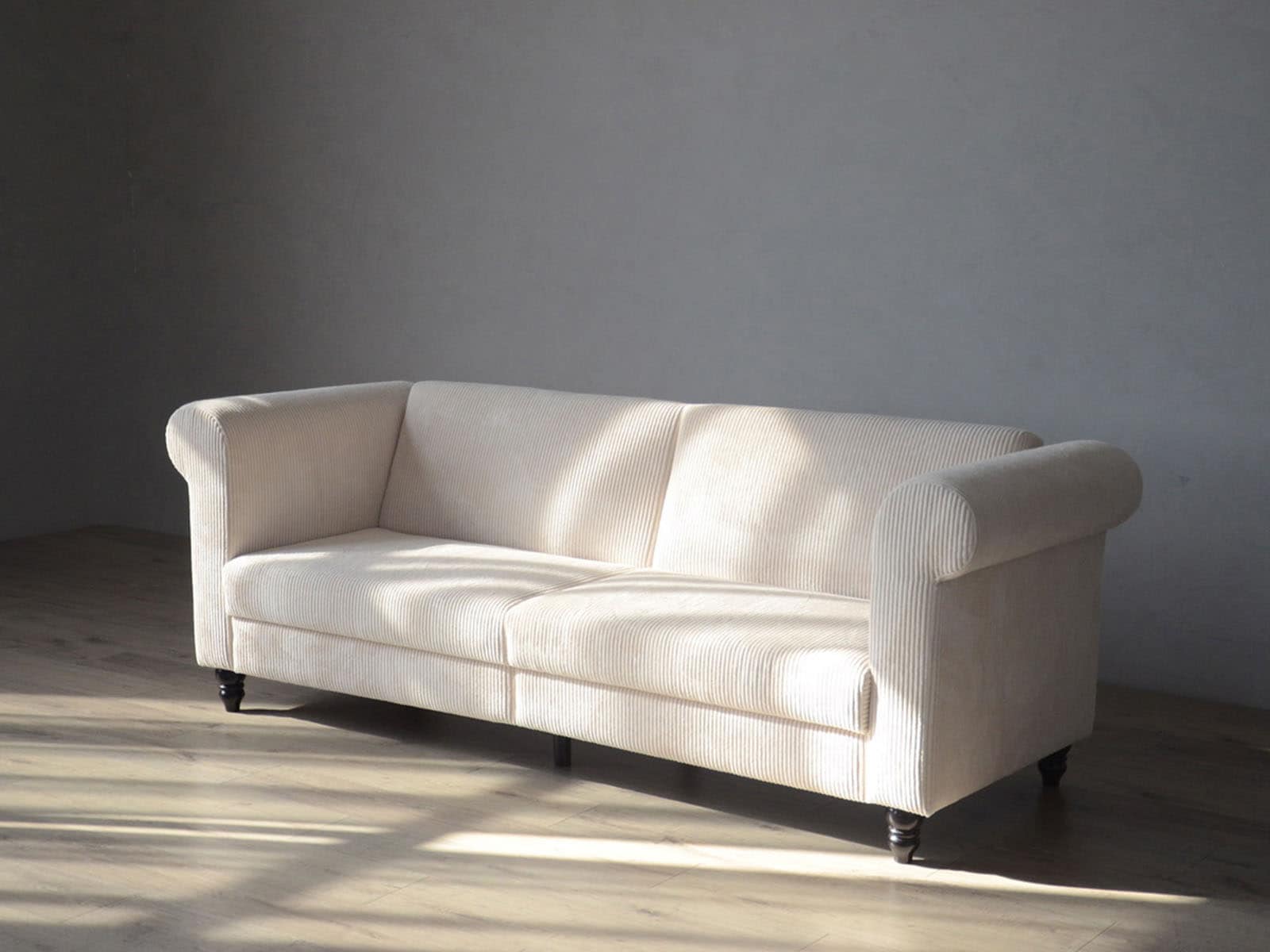 Dorel Home 3-Sitzer »Felix II, Schlafsofa 236cm, (Liegefläche 108x190cm), Rückenlehne«, 3-fach verstellbar, Sitzhöhe 46 cm, Cord