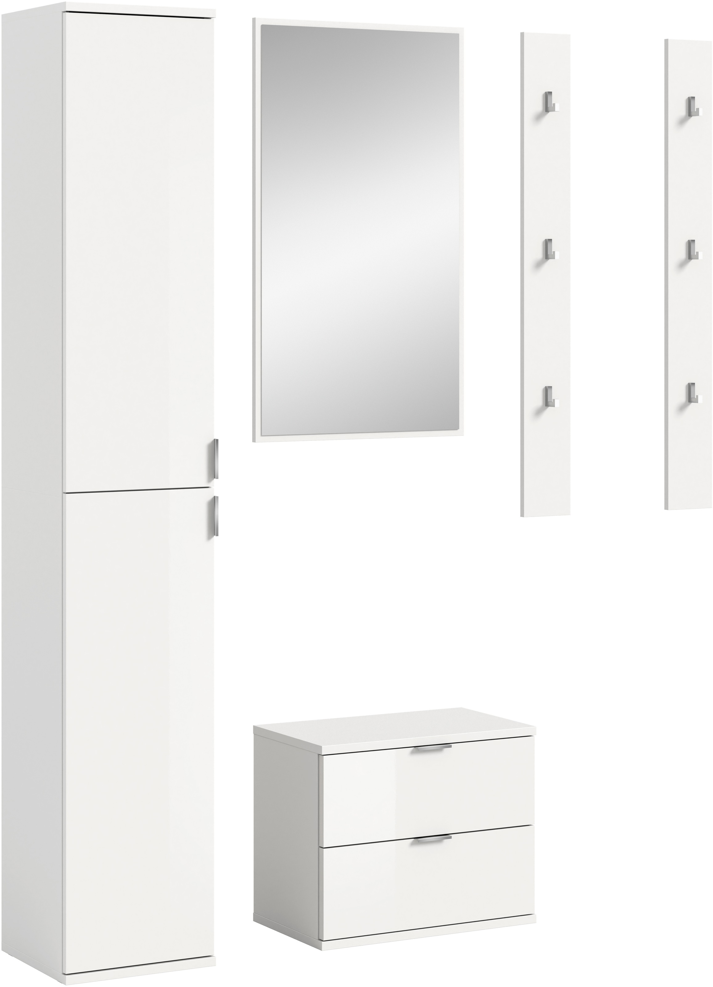 INOSIGN Garderoben-Set »Trondheim, Garderobenset 4-tlg. Breite 148 cm,«, (4 günstig online kaufen