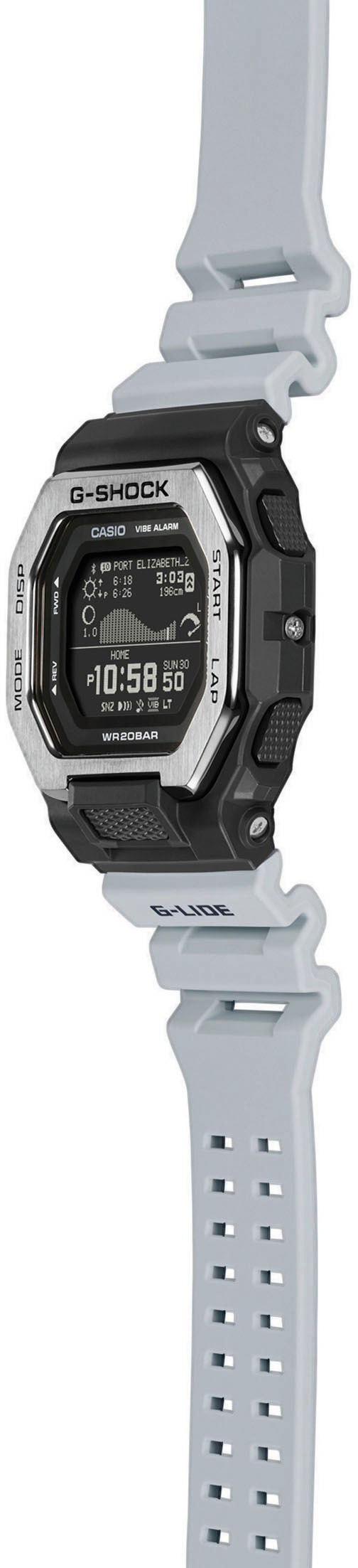 CASIO G-SHOCK Smartwatch, Armbanduhr, Herrenuhr, Bluetooth, Stoppfunktion, Mondphase)