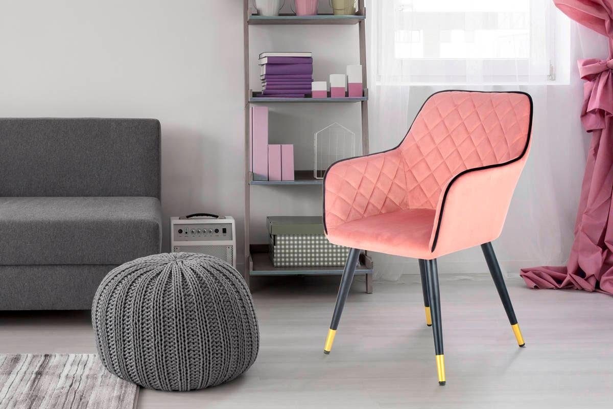 Kayoom Stuhl »Amino 525, stilvoller Design-Stuhl,samtweicher Bezug aus Velv günstig online kaufen