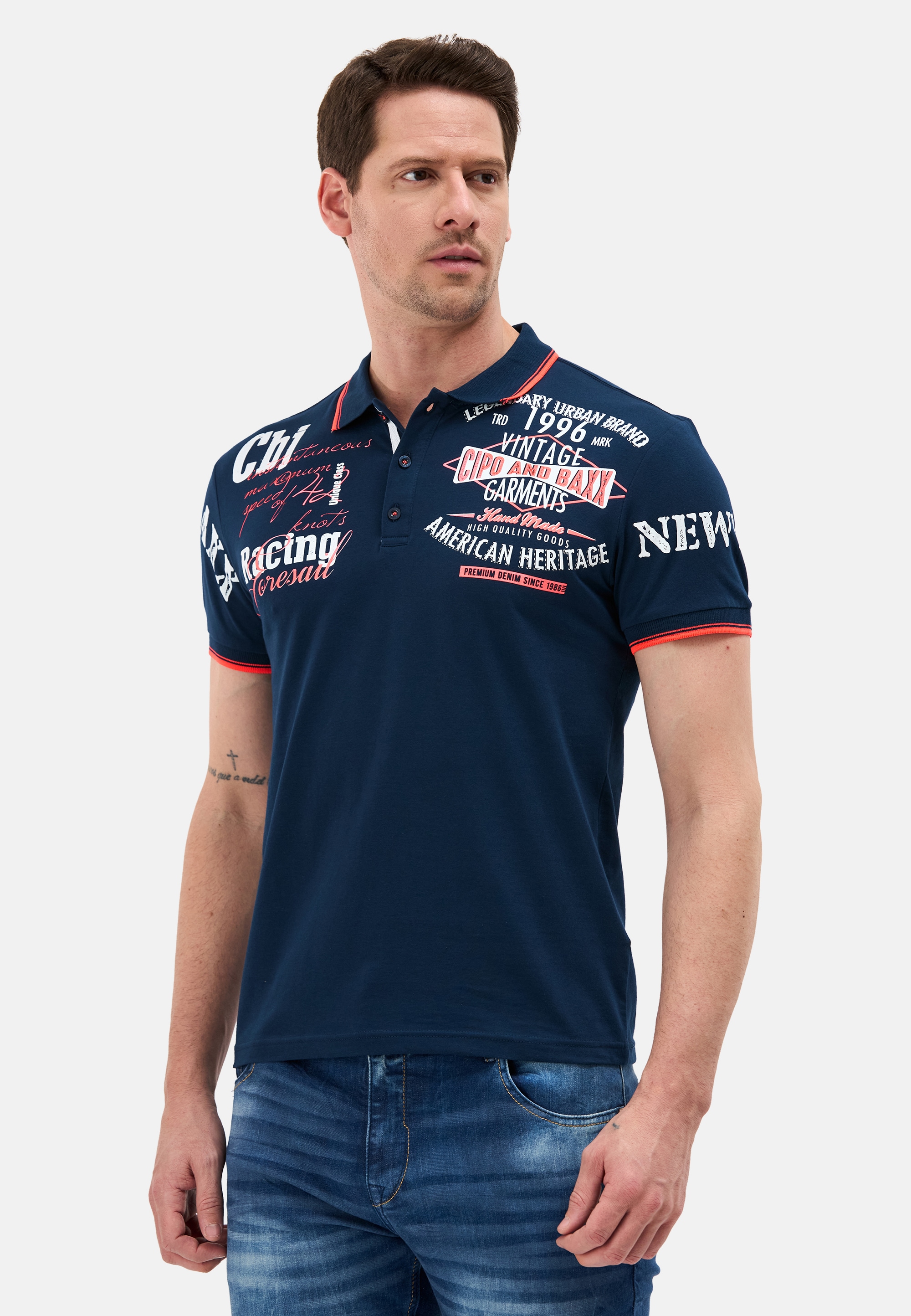 Cipo & Baxx Poloshirt