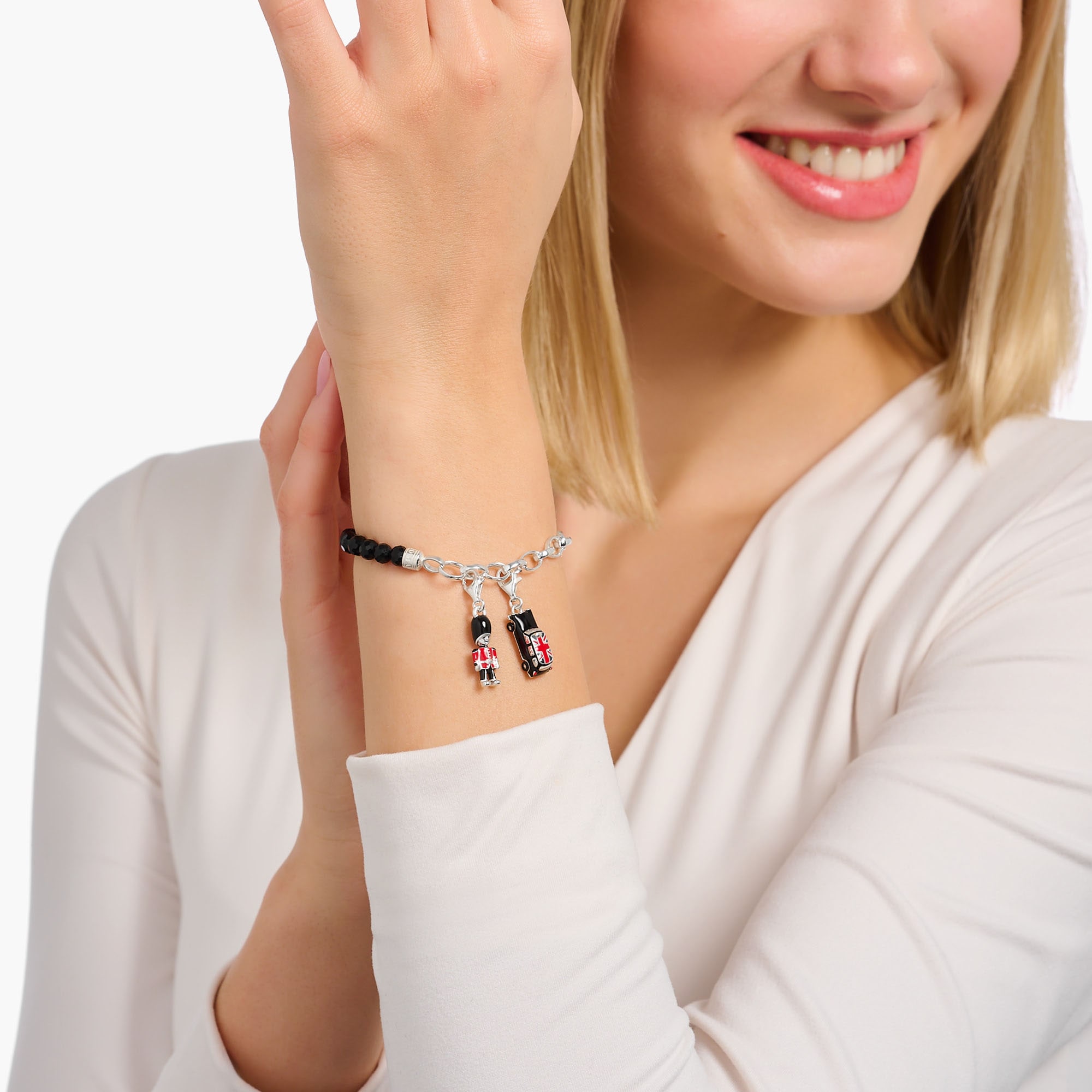 THOMAS SABO Charm-Einhänger »LONDON Königliche Wache, 2122-007-7«
