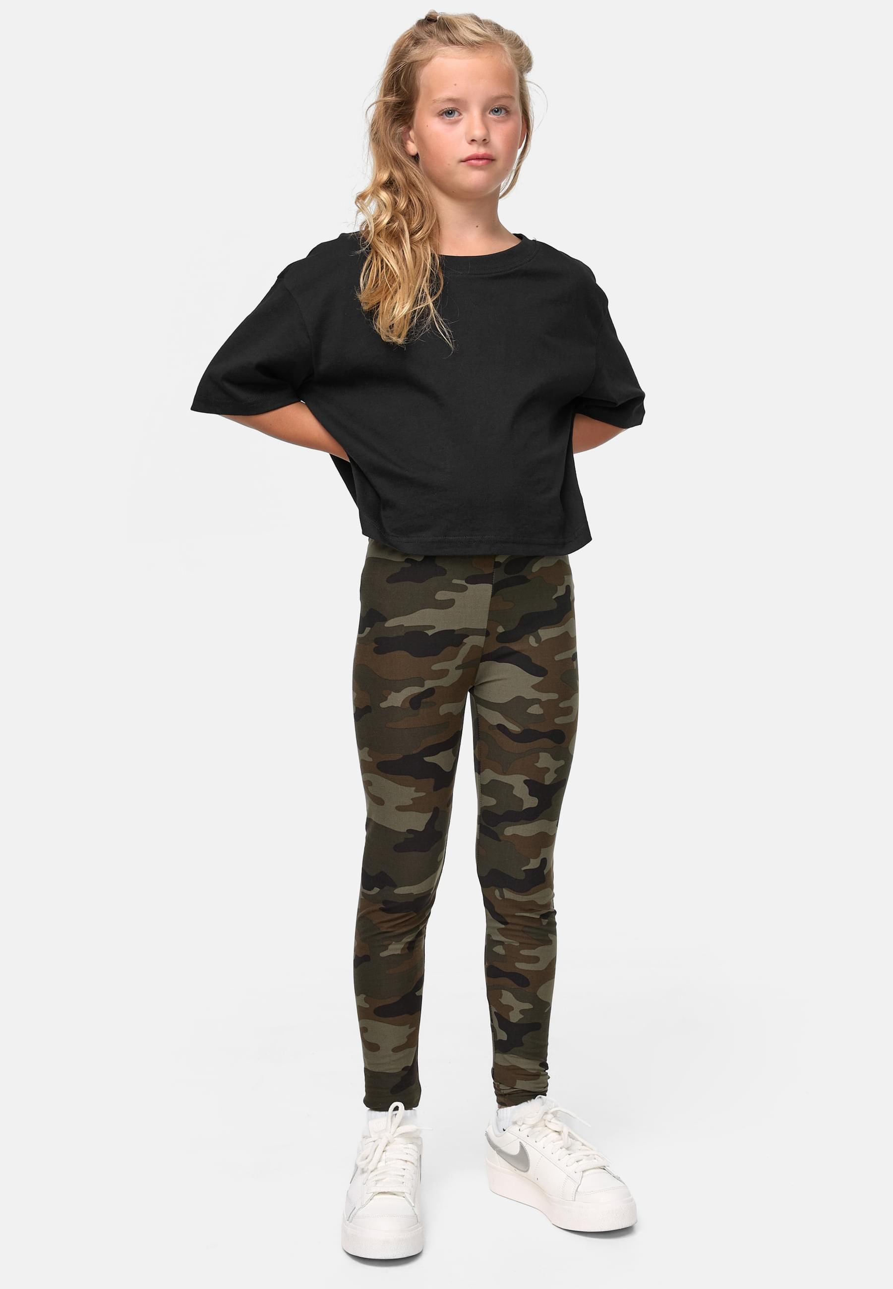 URBAN CLASSICS Leggings »Urban Classics Damen Girls Camo Leggings«