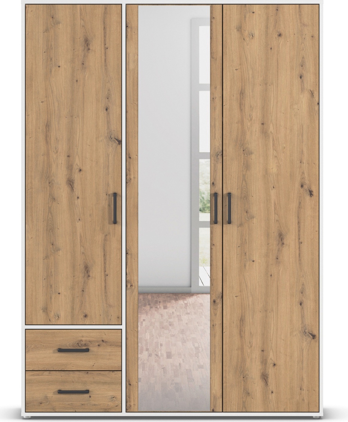 rauch Drehtürenschrank »Voyager«, (in 3 verschiedenen Ausstattungen BASIC/C günstig online kaufen