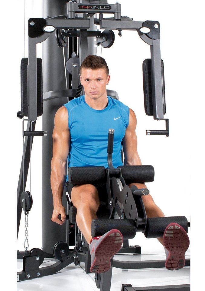 Finnlo by Hammer Kraftstation »Autark 2200«, 16 Gewichtsblöcke, (Butterflystange, Latzug, Ruderfunktion und mehr), multifunktionale Fitnessstation, max. Trainingsgewicht 100 kg