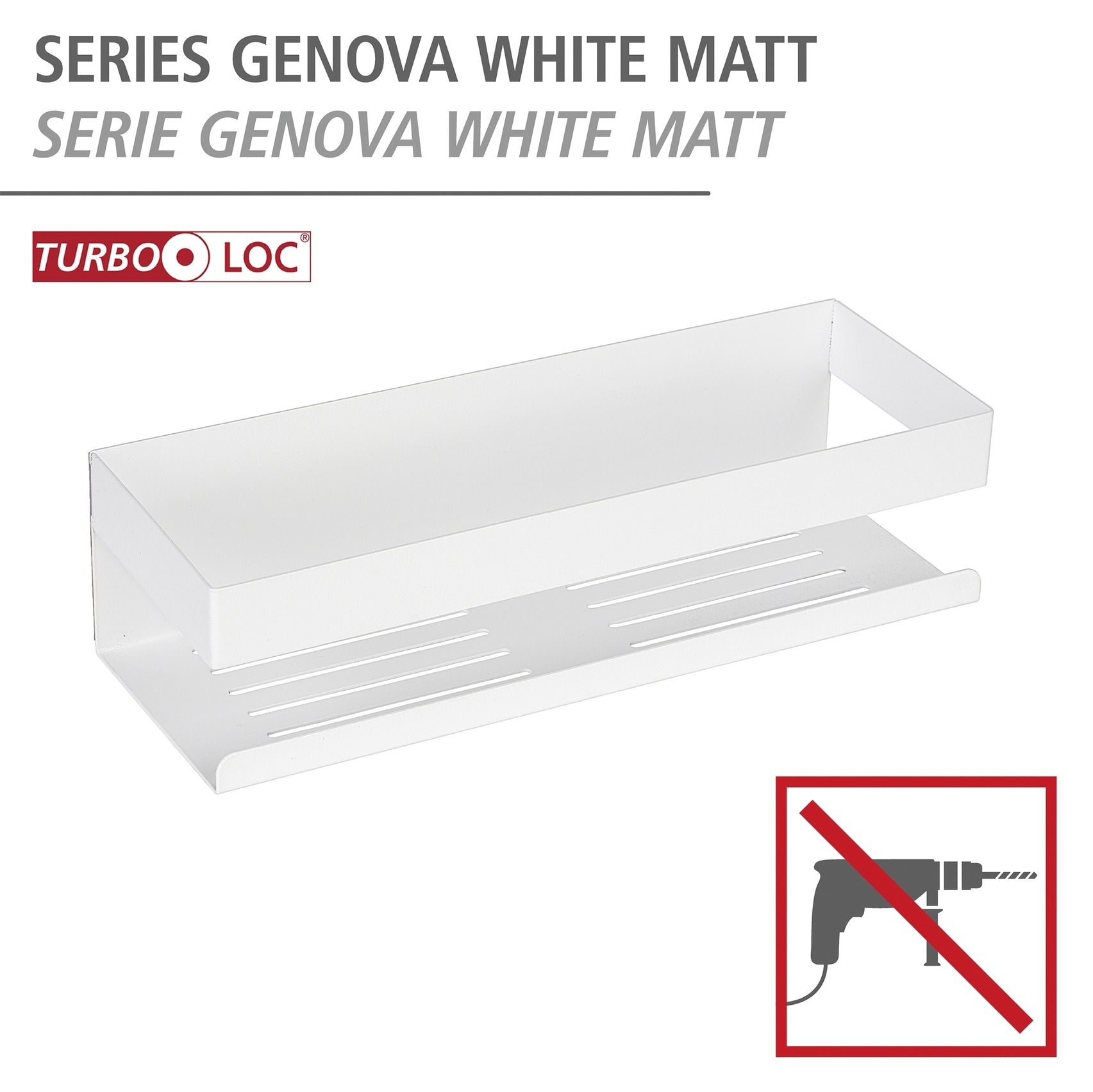 WENKO Badregal »Turbo-Loc® Genova«