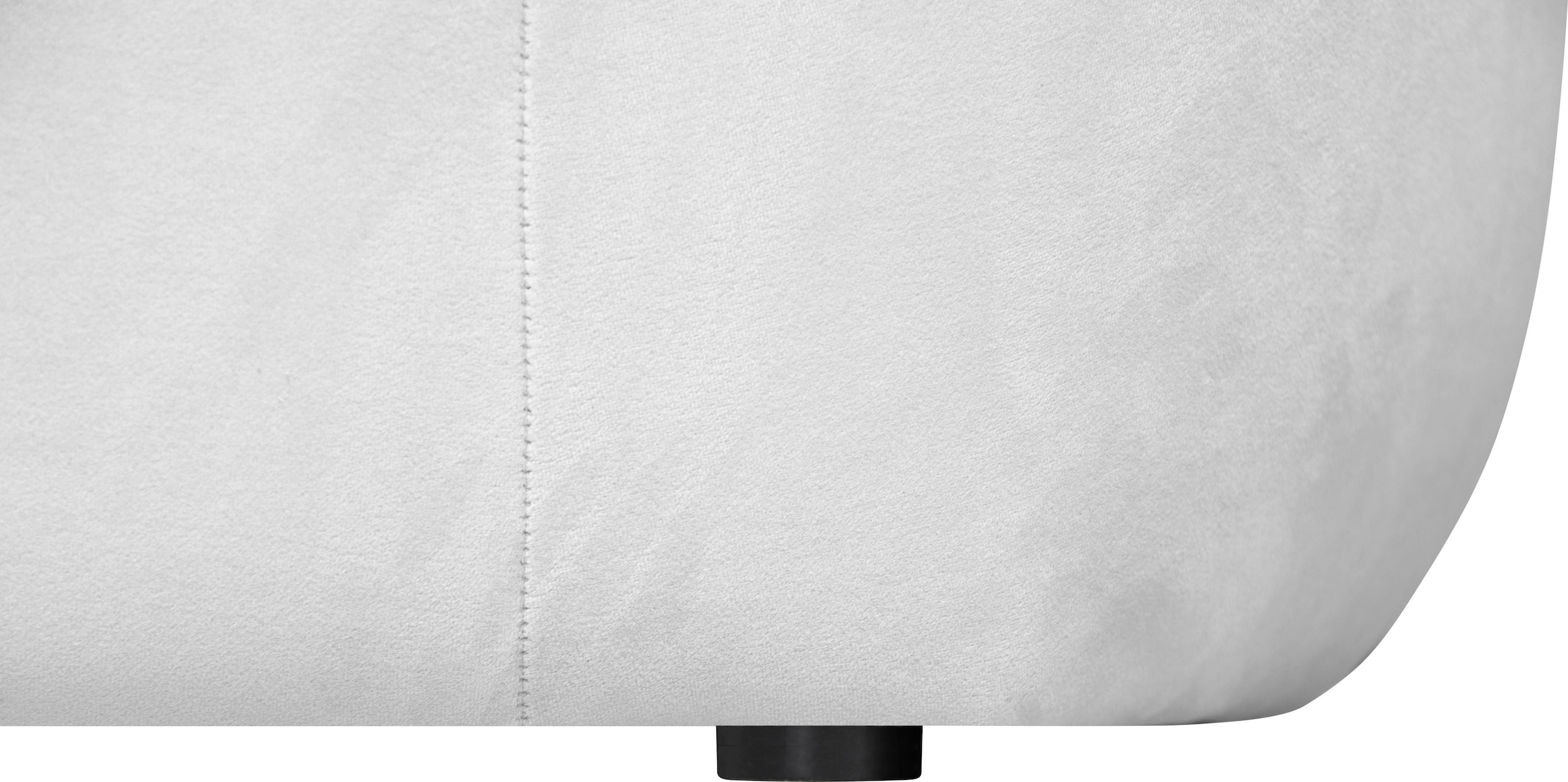 LeGer Home by Lena Gercke Ecksofa »YANI L-Form, Designersofa, organische Form, Maße B/T/H: 255/170/81 cm«, mit Wellenunterfederung, auch in Bouclé, Recamiere rechts/links
