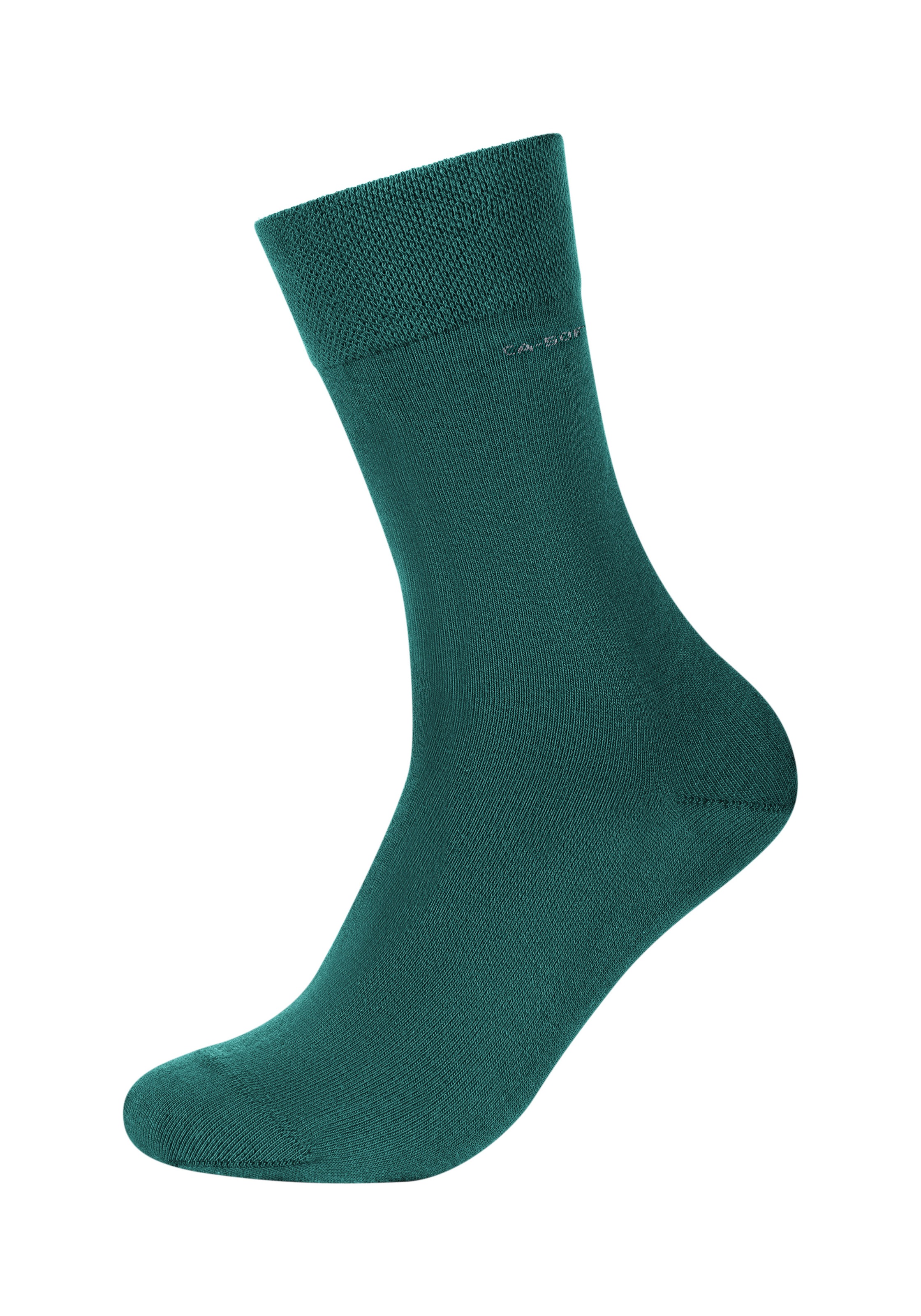 Camano Socken »ca-soft«, (4 Paar), mit verstärktem Fersen- und Zehenbereich