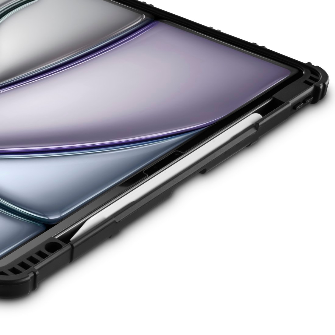 Hama Tablet-Hülle »Outdoor-Tablet-Hülle f. iPad Air (10.9"/11“) stoßfest, Standfunktion« Stoßschutz, Stifthalter, Standfunktion, transparenter Rücken