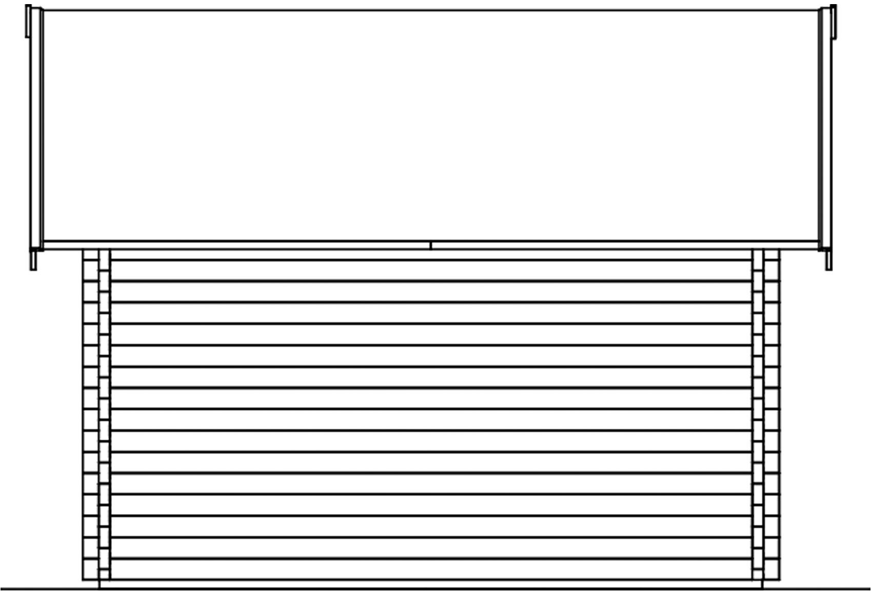 Skanholz Gartenhaus »Toronto 1«