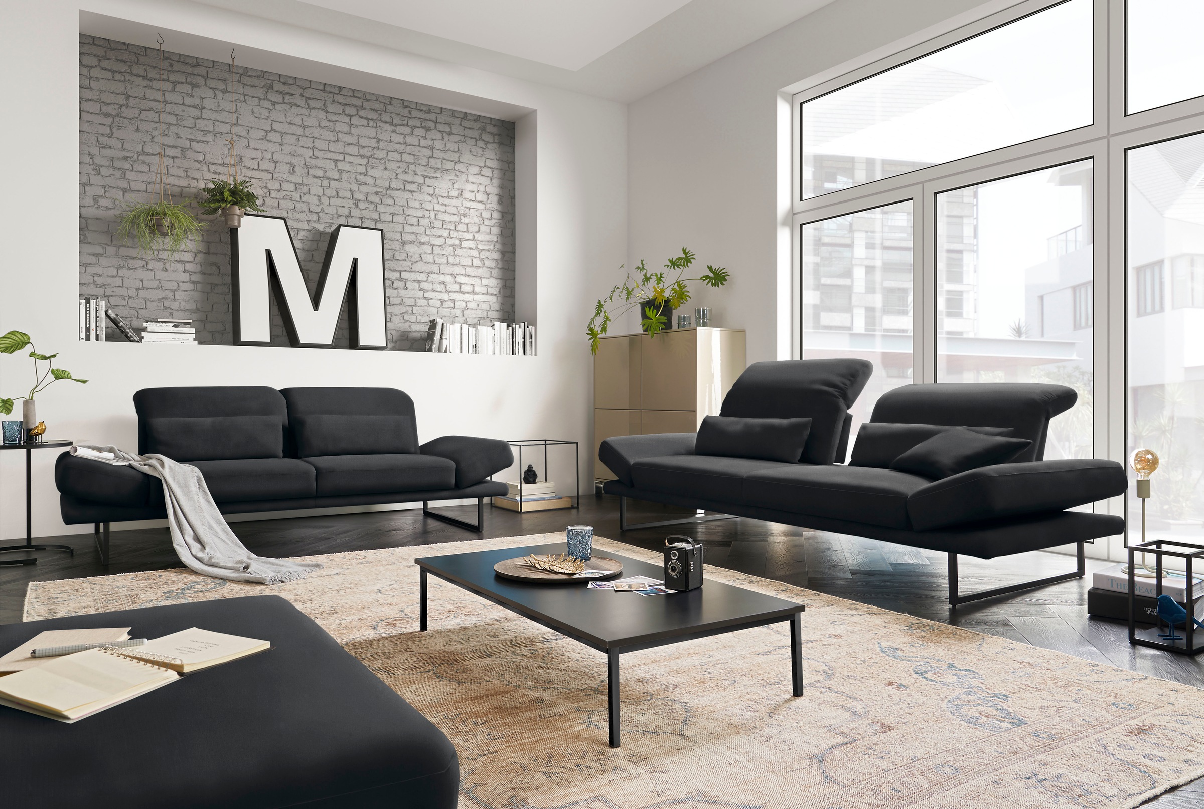 3C Candy 2-Sitzer "Mallow Designsofa mit Komfortfunktionen, modern und bequ günstig online kaufen