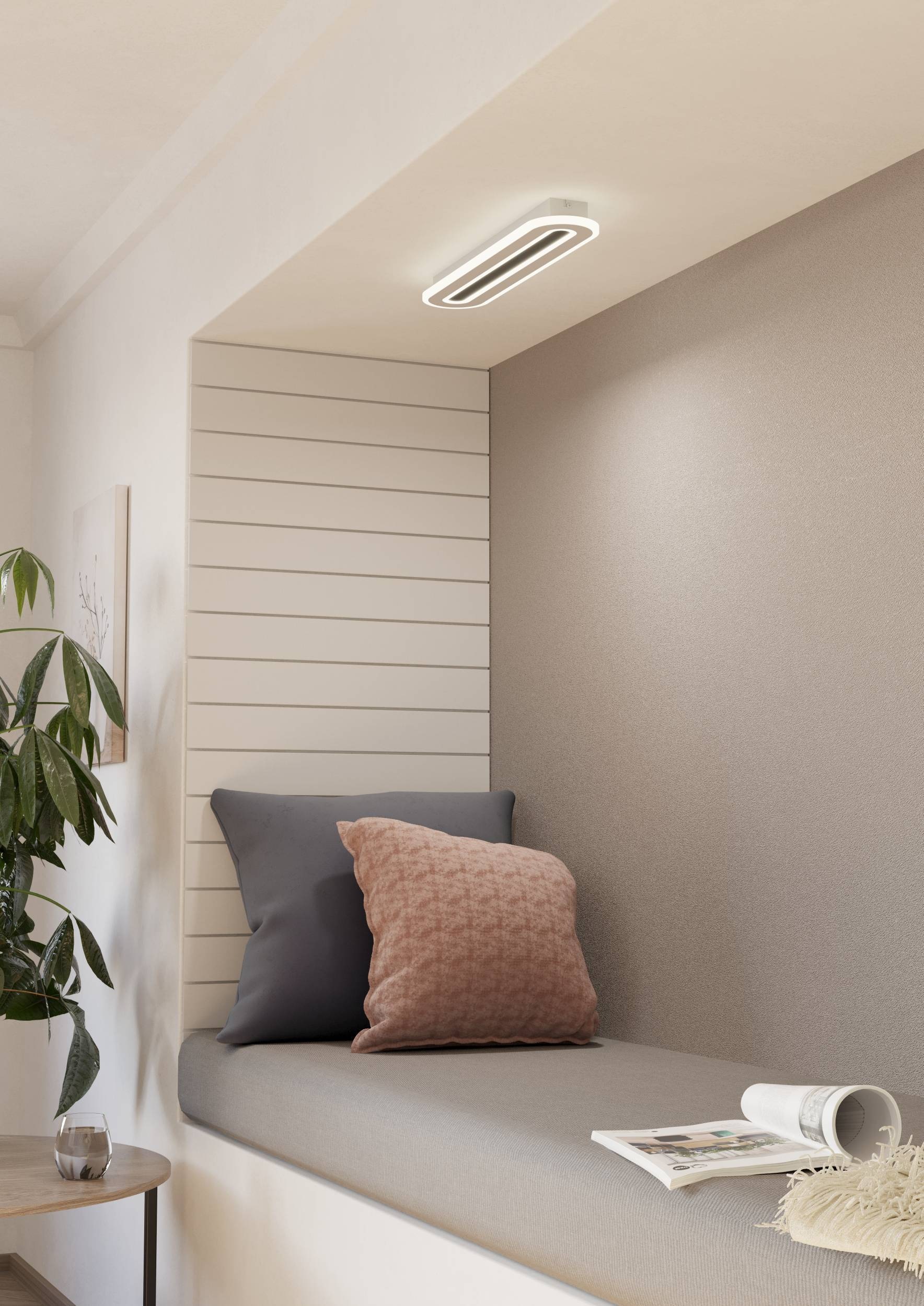 EGLO Deckenleuchte »Macchioni Deckenlampe, Küchenlampe aus Metall und Kunst günstig online kaufen