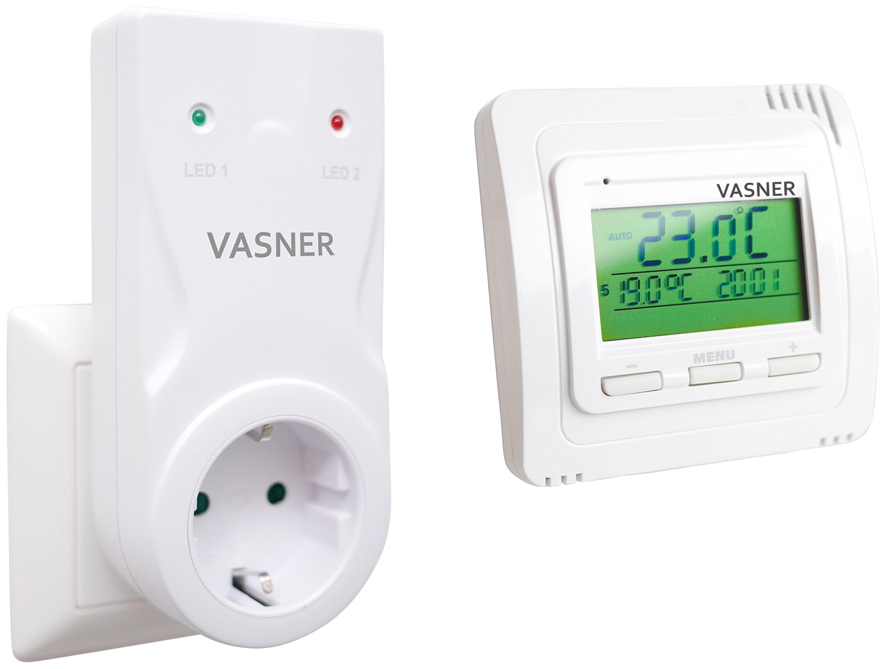 Vasner Raumthermostat »VFTB-AS«, für Infrarotheizung, Sender + Steckdosen Empfänger