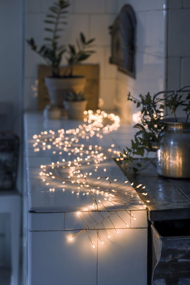 KONSTSMIDE LED-Lichterkette »Weihnachtsdeko«, 200 bernsteinfarbene Dioden  auf Raten kaufen