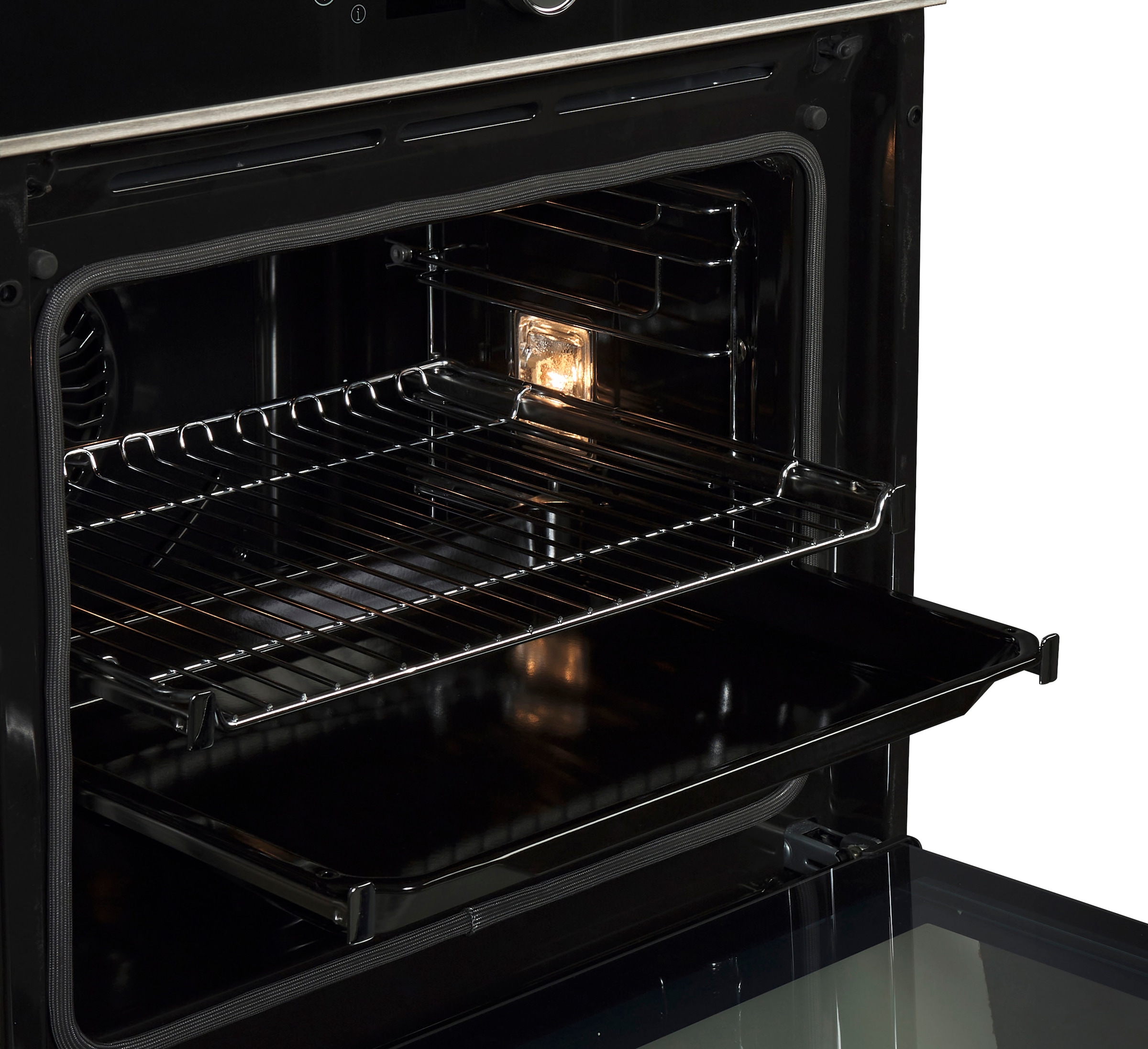 BEKO Pyrolyse Backofen  »BBIM13500XPSW«, mit 2-fach-Teleskopauszug, Pyrolyse-Selbstreinigung