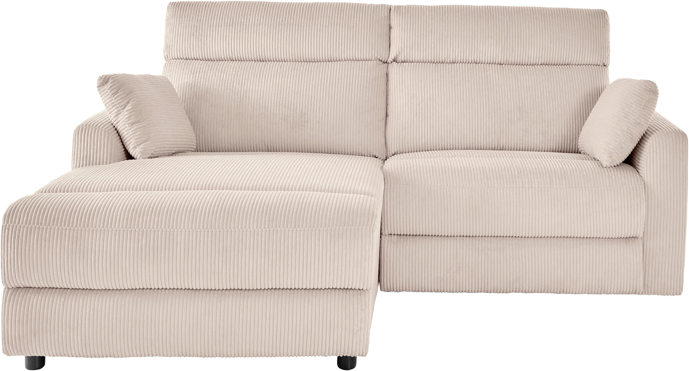 INOSIGN Ecksofa »JENNA, L-Form, 209cm, manuelle u. elektrische Funktion, mi günstig online kaufen