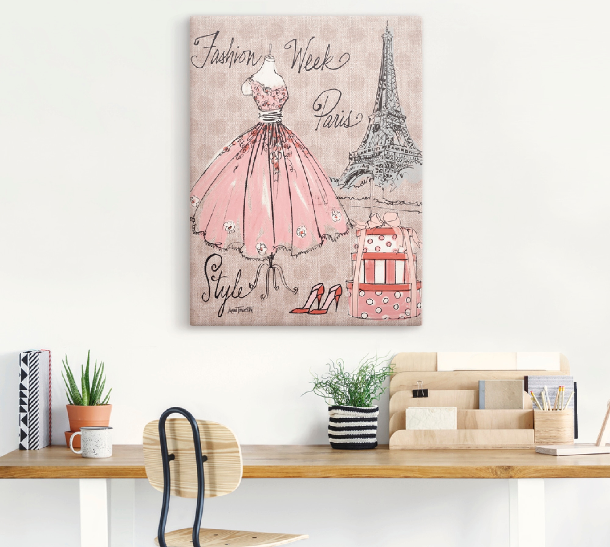 Artland Wandbild »Fashion Week III«, Mode, (1 St.), als Leinwandbild, Poster, Wandaufkleber in verschied. Größen