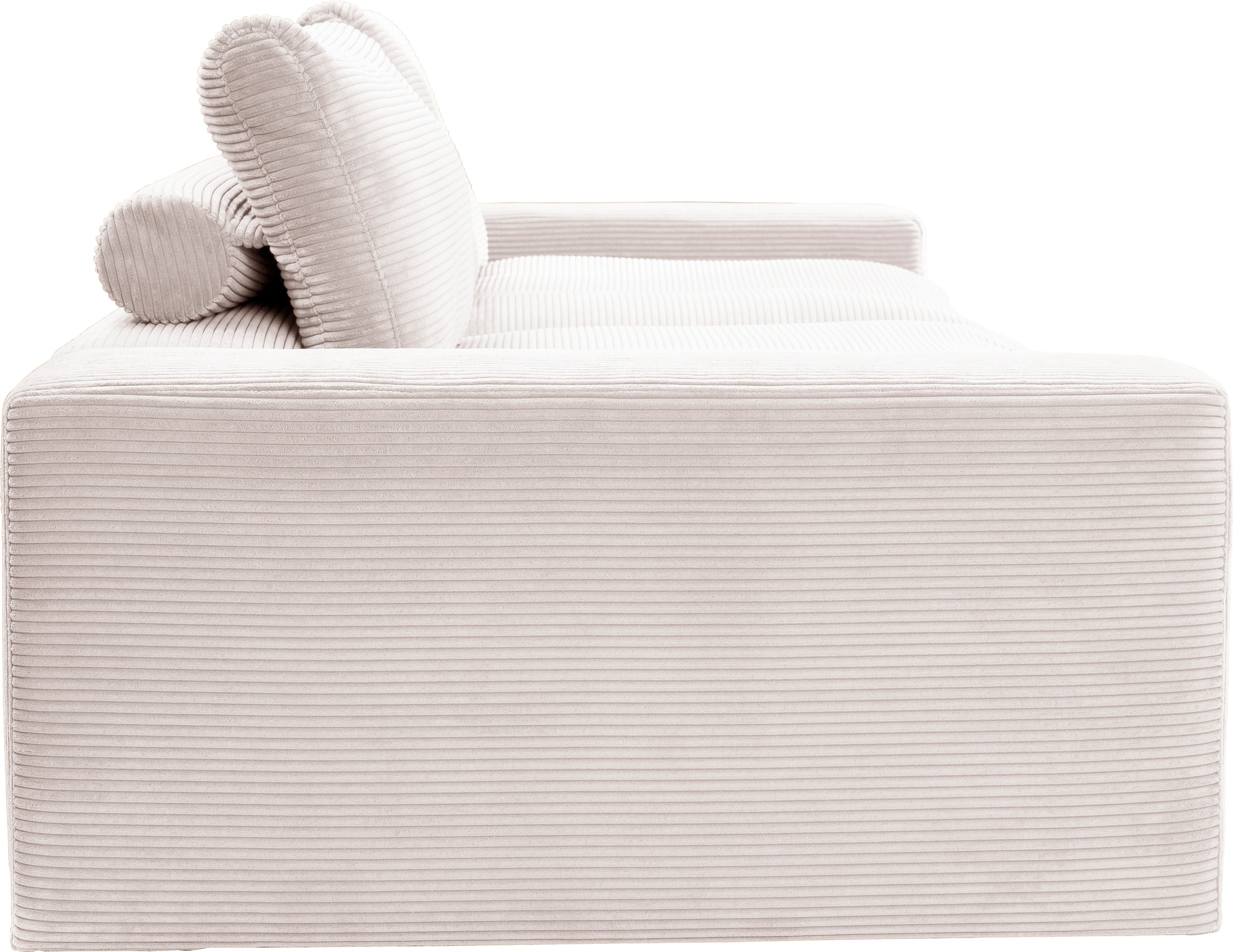 alina Big-Sofa »Sandy«, 266 cm breit und 123 cm tief, in modernem Cordstoff