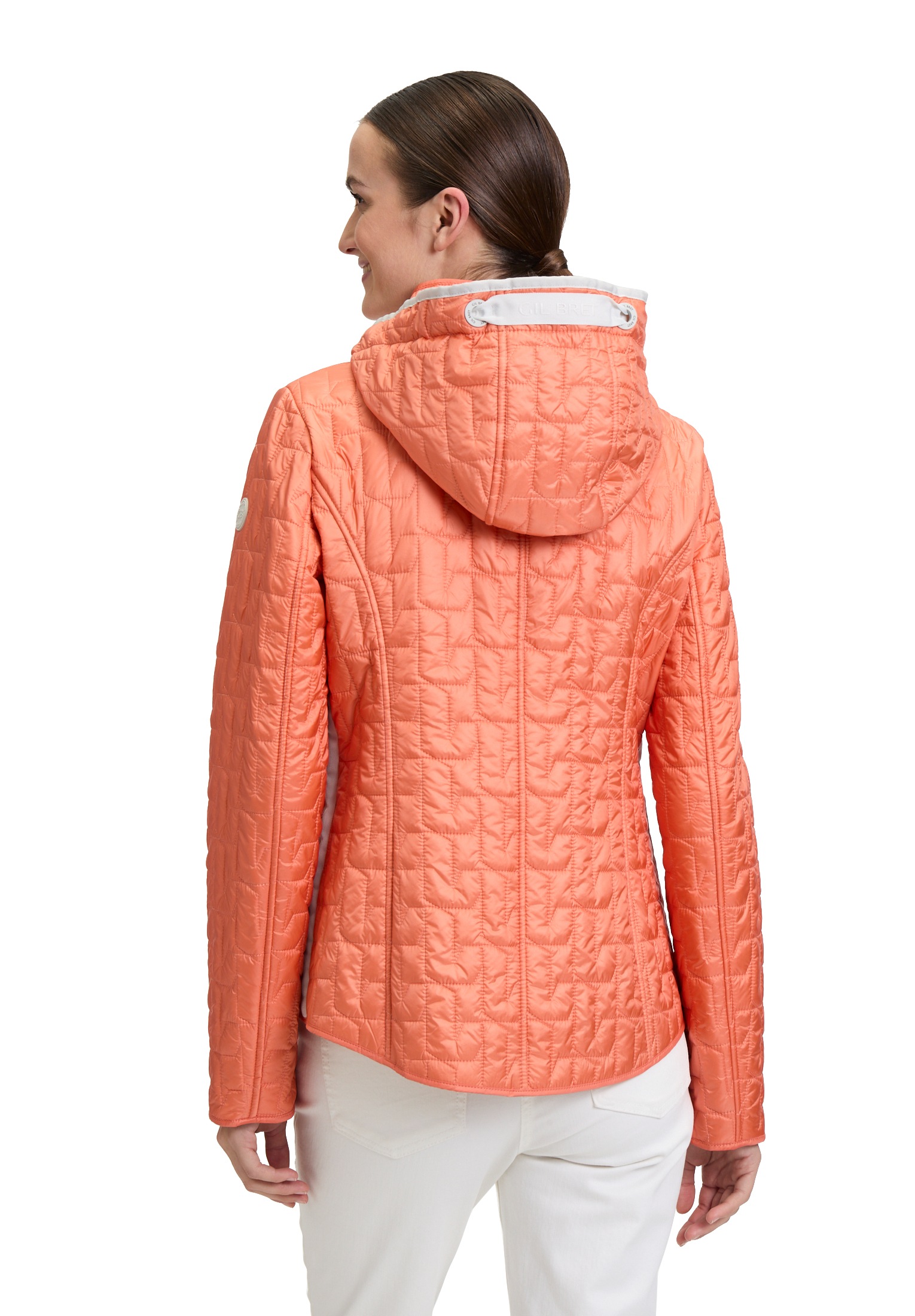 Gil Bret Steppjacke, mit Kapuze, mit Kapuze und Reißverrschluss