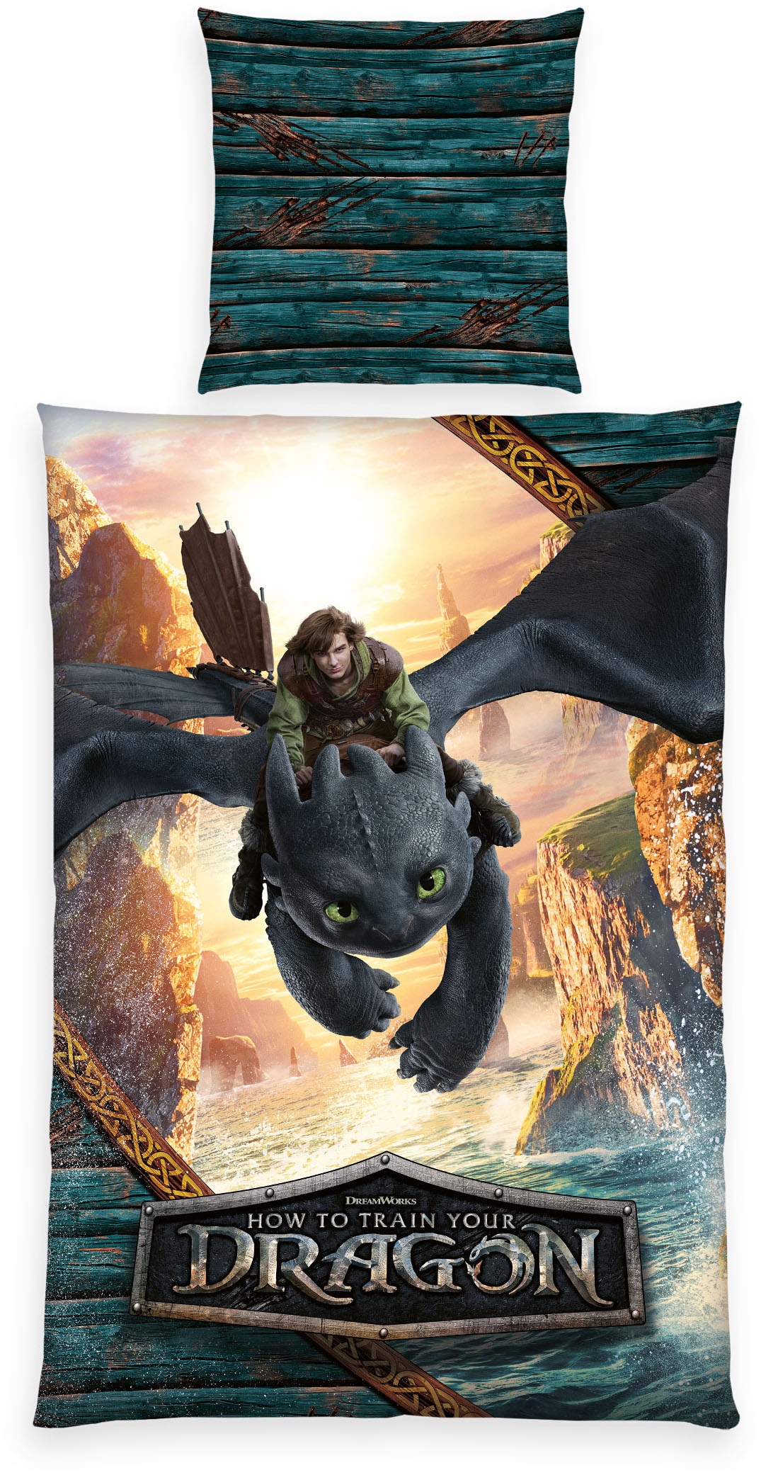 Bettwäsche »Dragons«, Wendebettwäsche günstig online kaufen