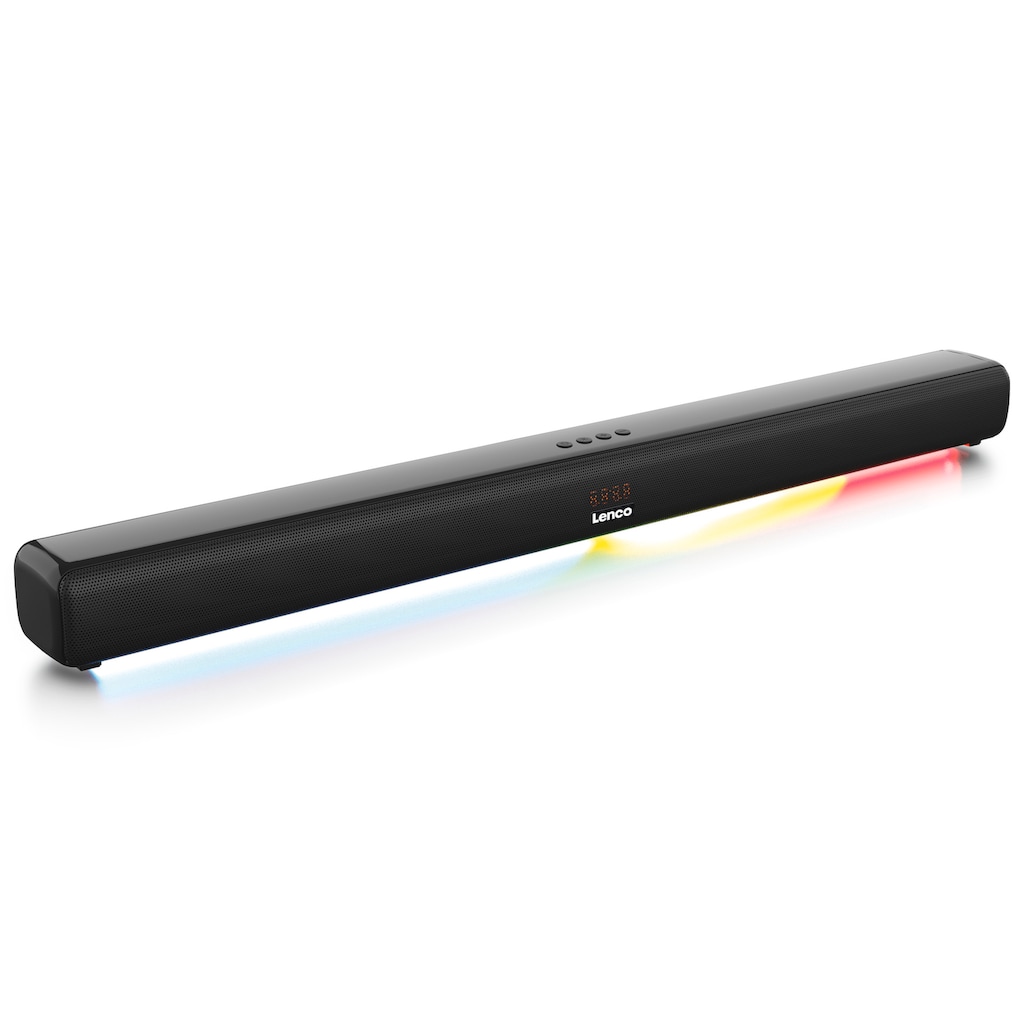 Lenco Soundbar »SB-042LEDBK«, (1 St.)