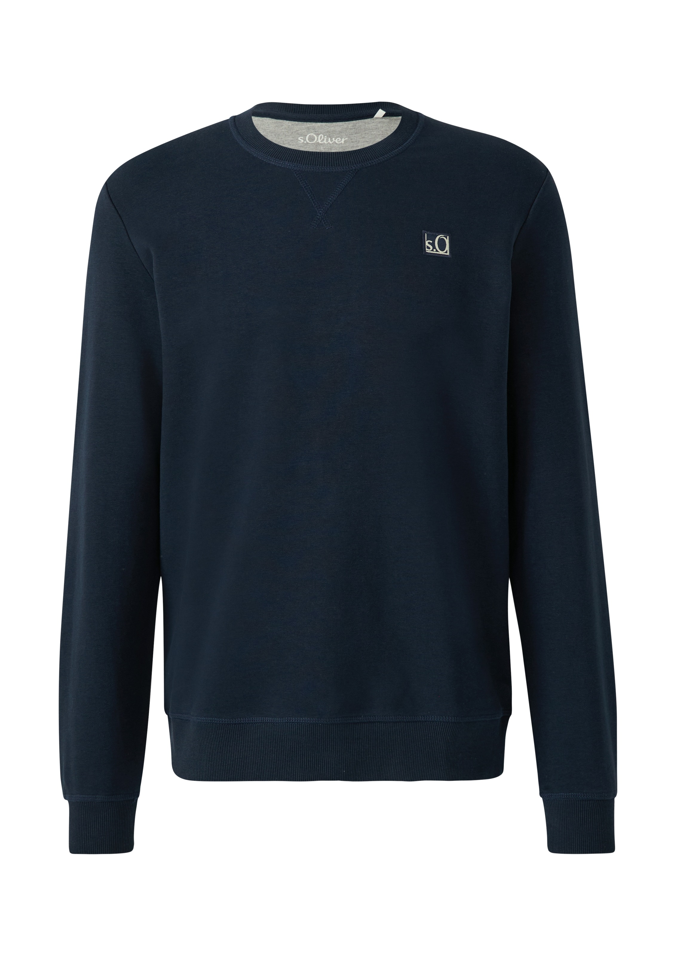s.Oliver Sweatshirt, mit Logo Stickerei