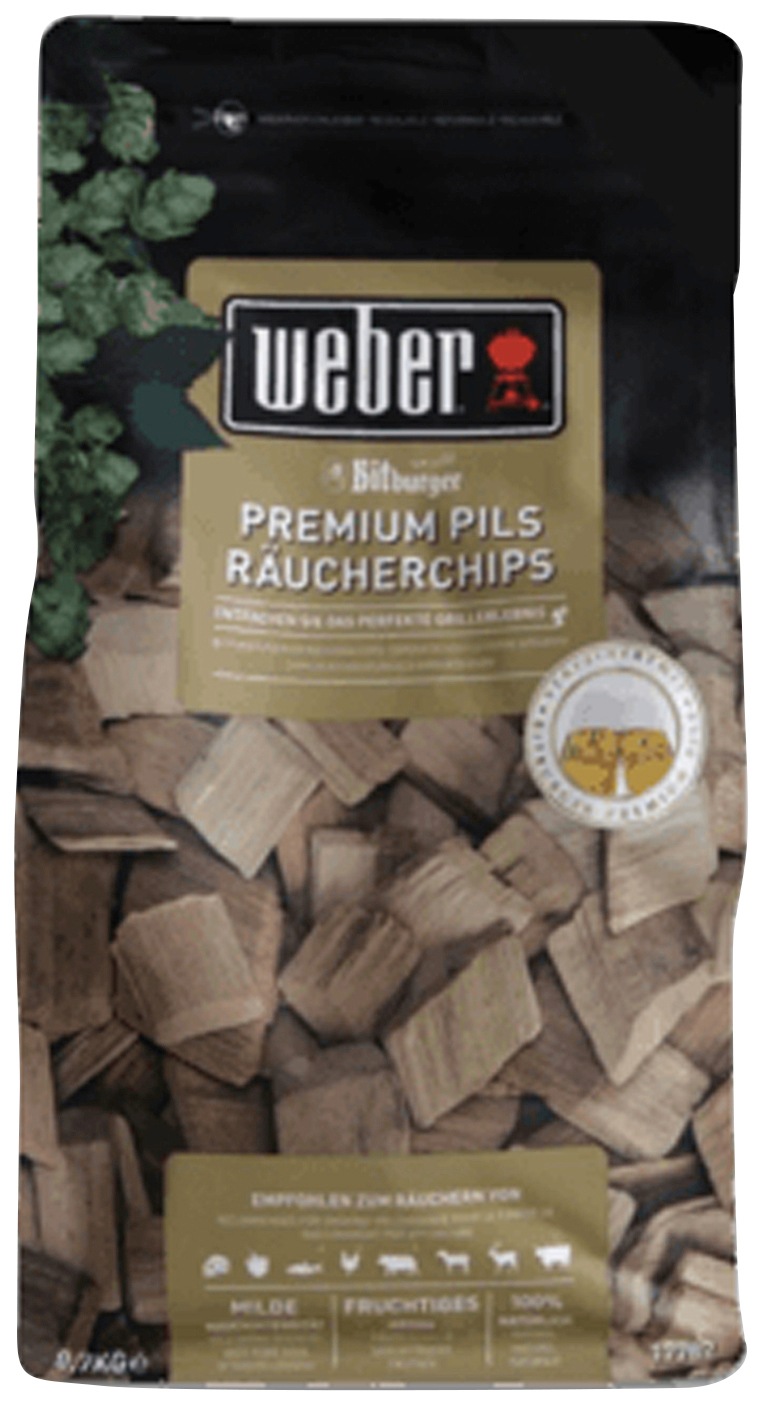 Weber Räucherspäne »Räucherchips Bitburger Premium Pils Smoking Blend«, aus Buchenholz kaufen