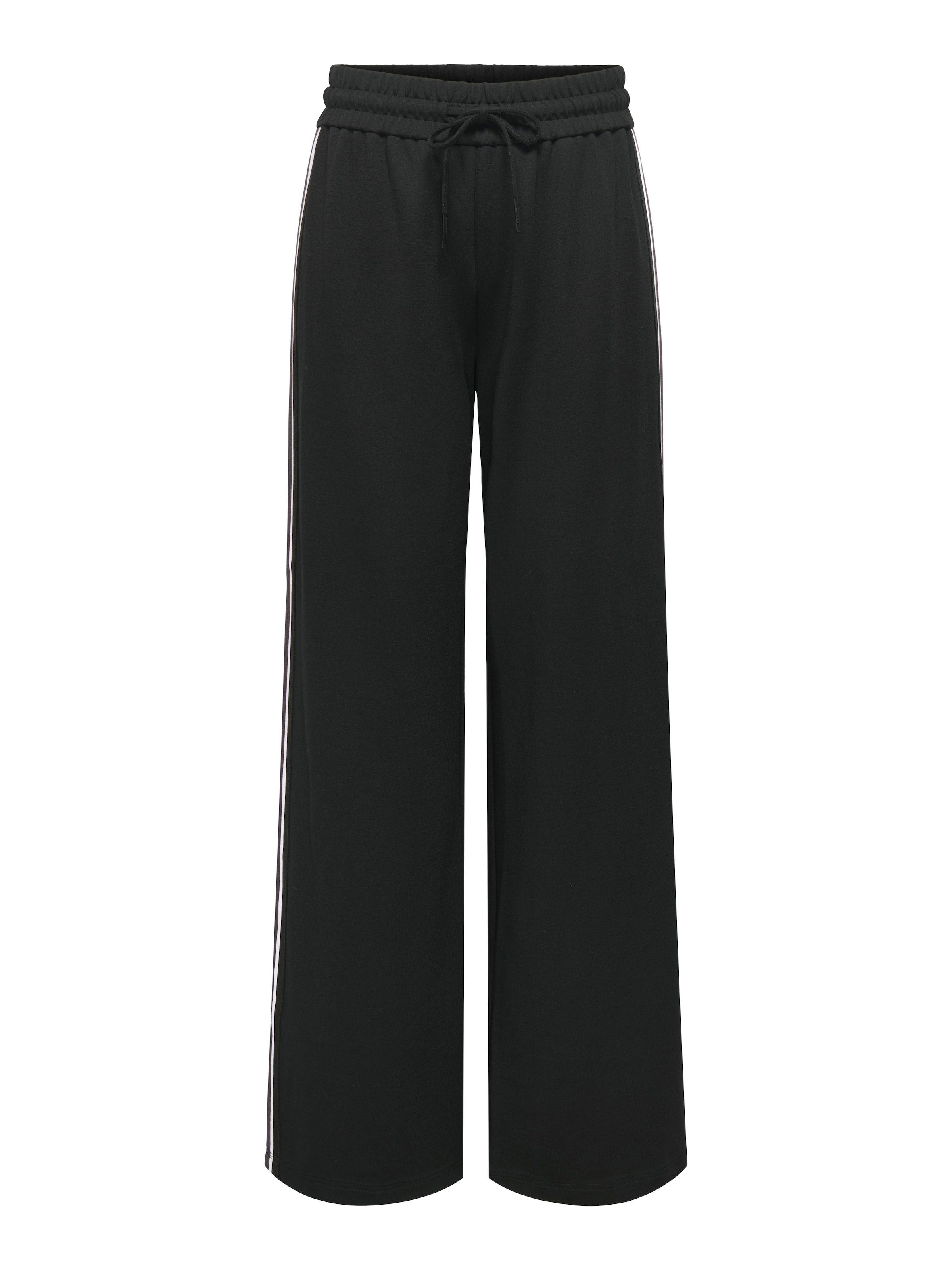 ONLY Jogger Pants »ONLPOPTRASH-TADIA MW X-WIDE TAPE PNT«, mit seitlichem Farbeinsatz
