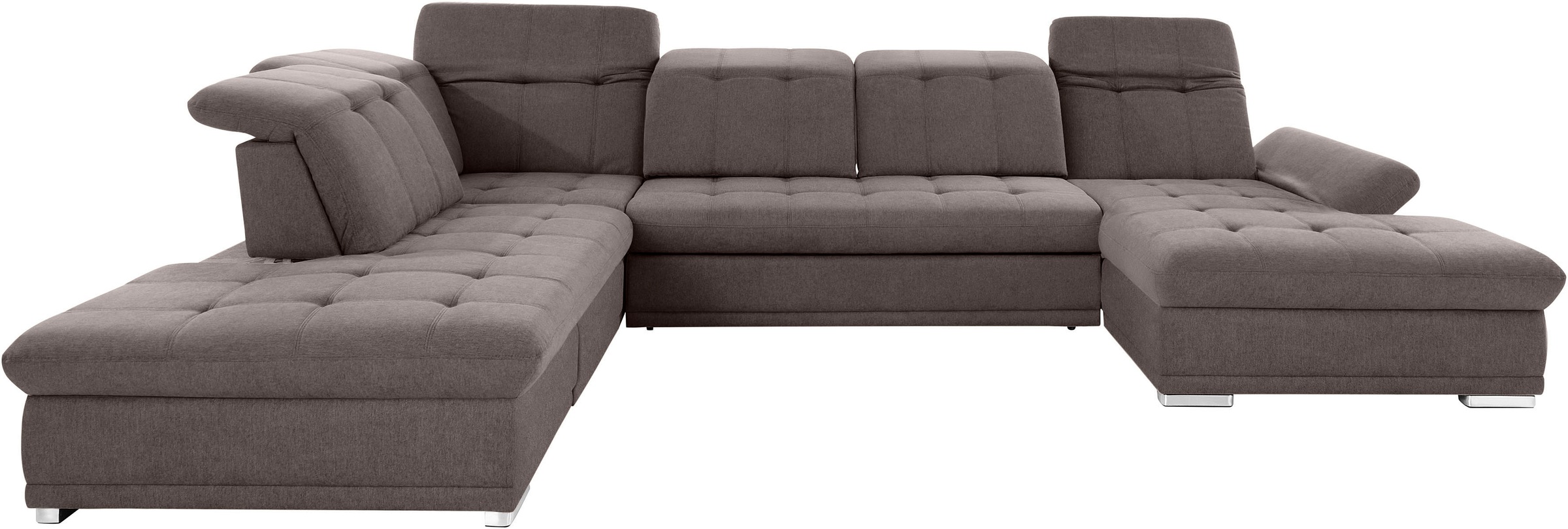 COTTA Wohnlandschaft »Holiday U-Form mit Sitztiefen-, Armteil- und Kopfteil günstig online kaufen