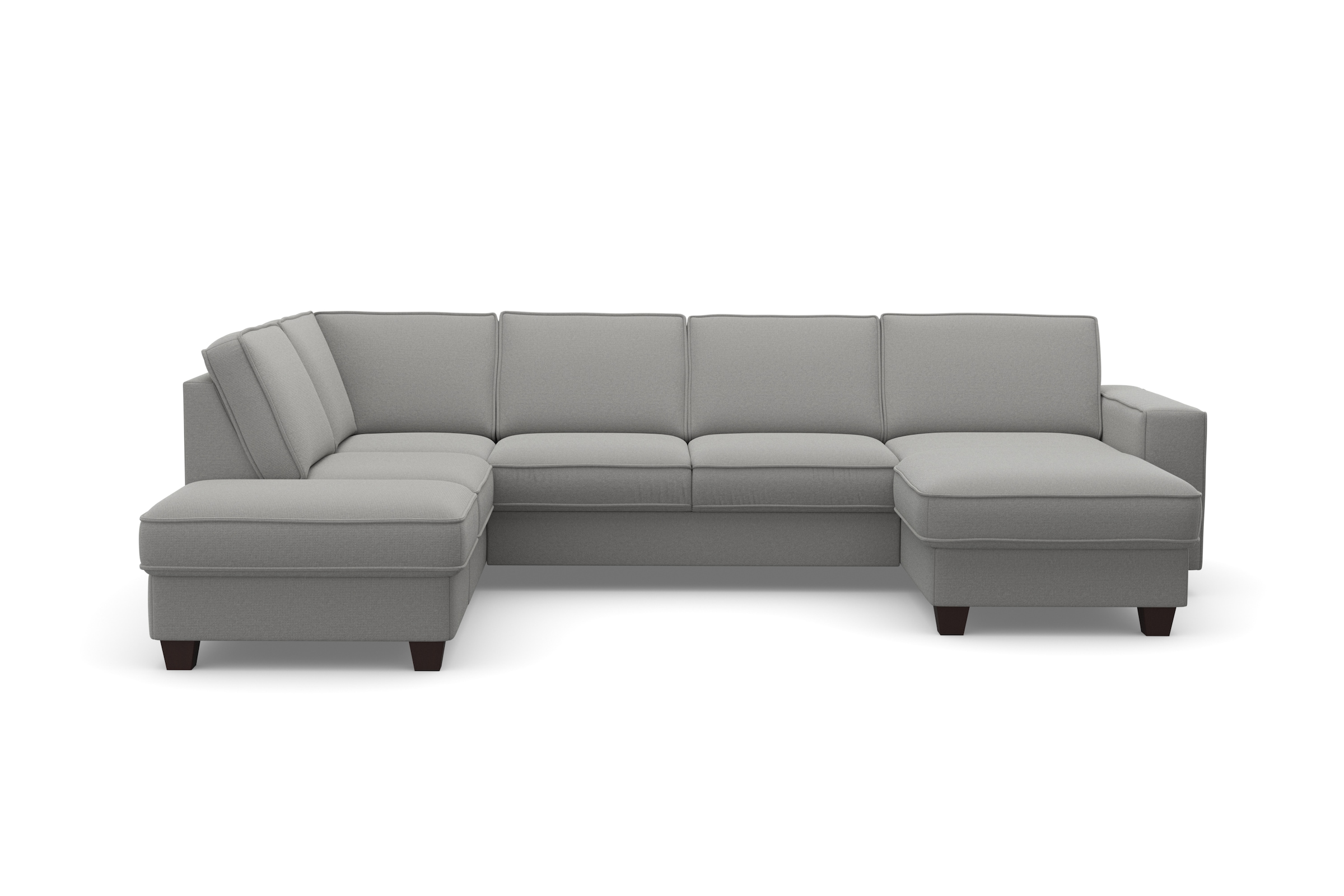 Home affaire Wohnlandschaft »County U-Form« wahlweise Ottomane links oder r günstig online kaufen