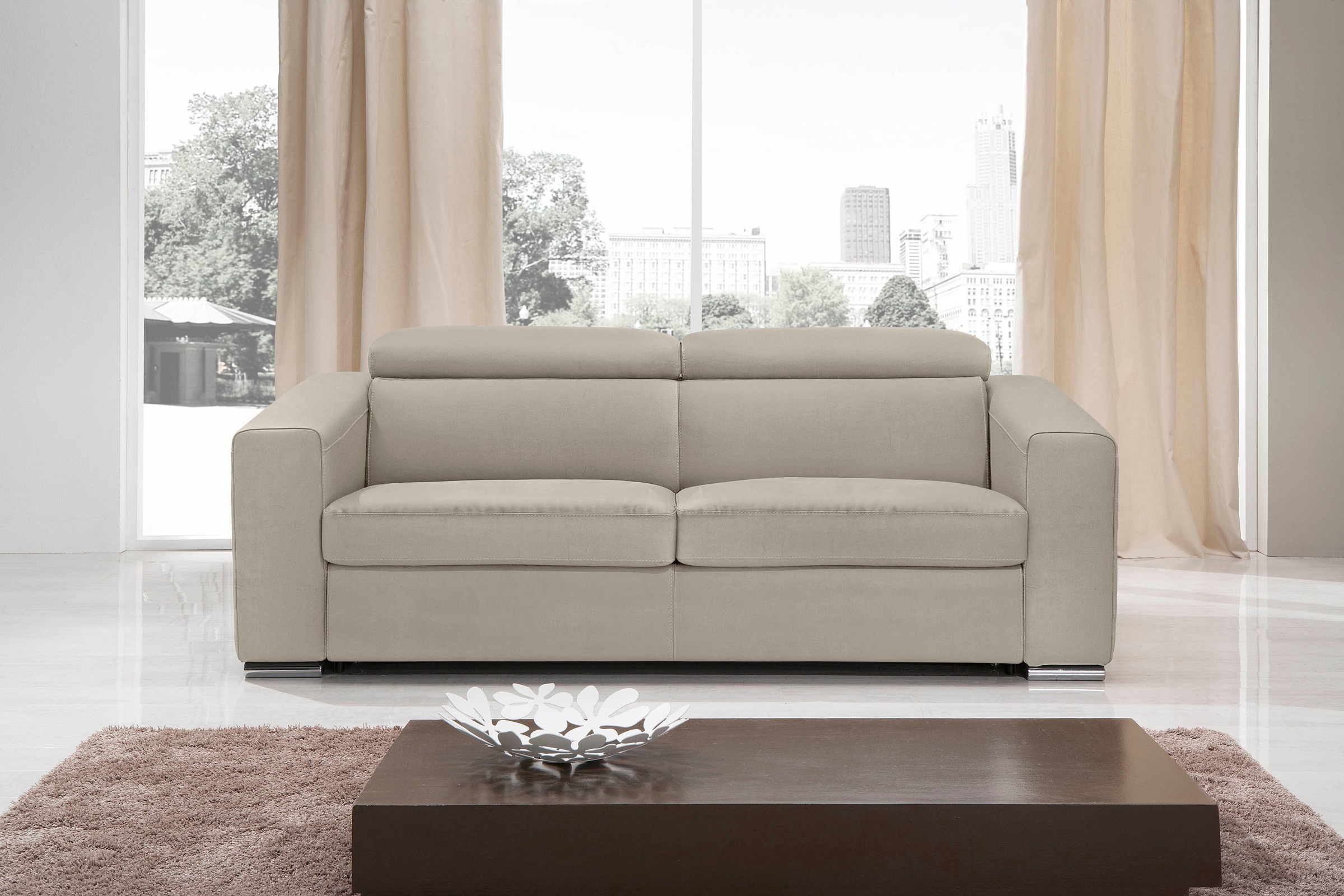 Egoitaliano Schlafsofa »Cabiria, Design und super Sitz- und Liegekomfort«, günstig online kaufen